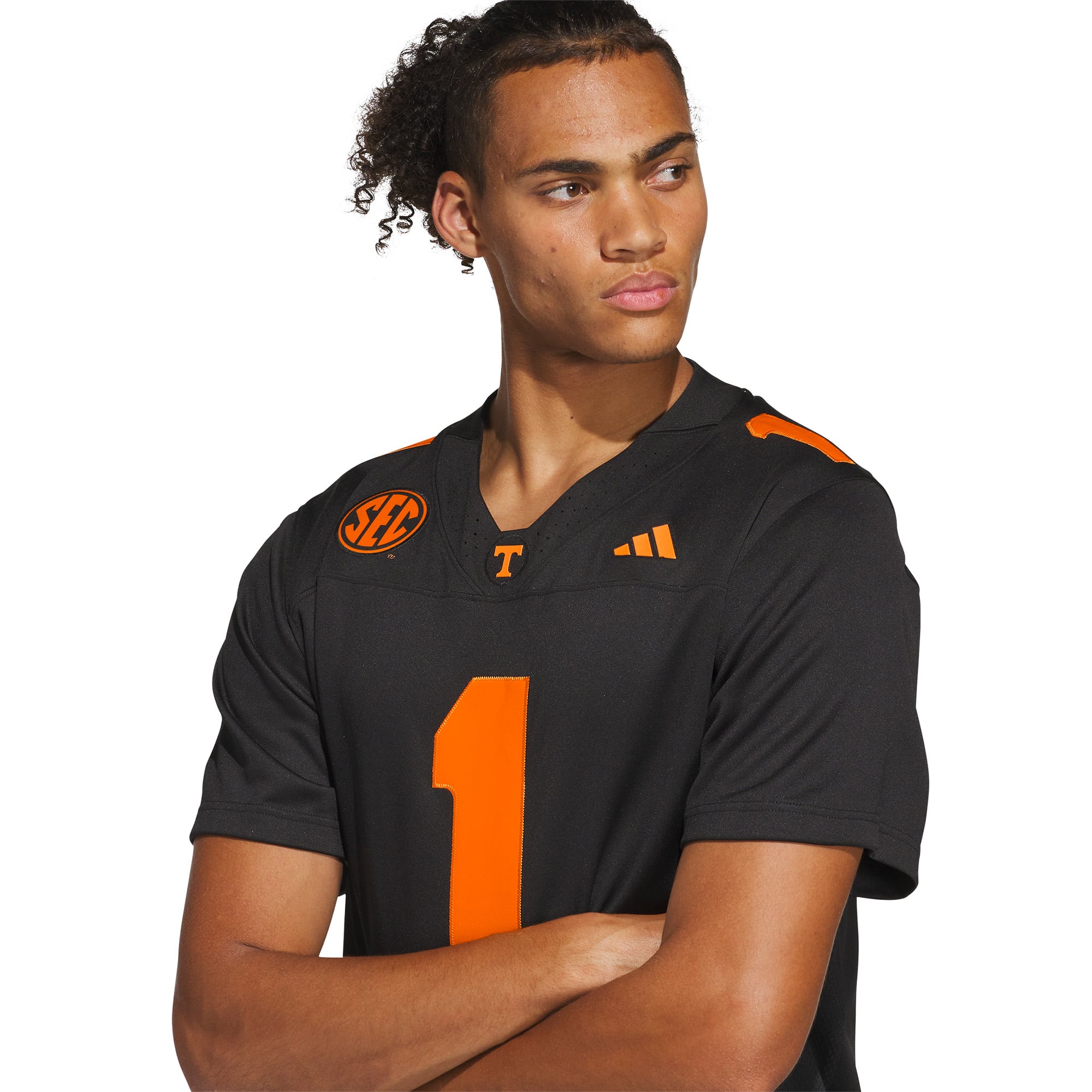 Men's adidas Black Tennessee Volunteers Premier Jersey