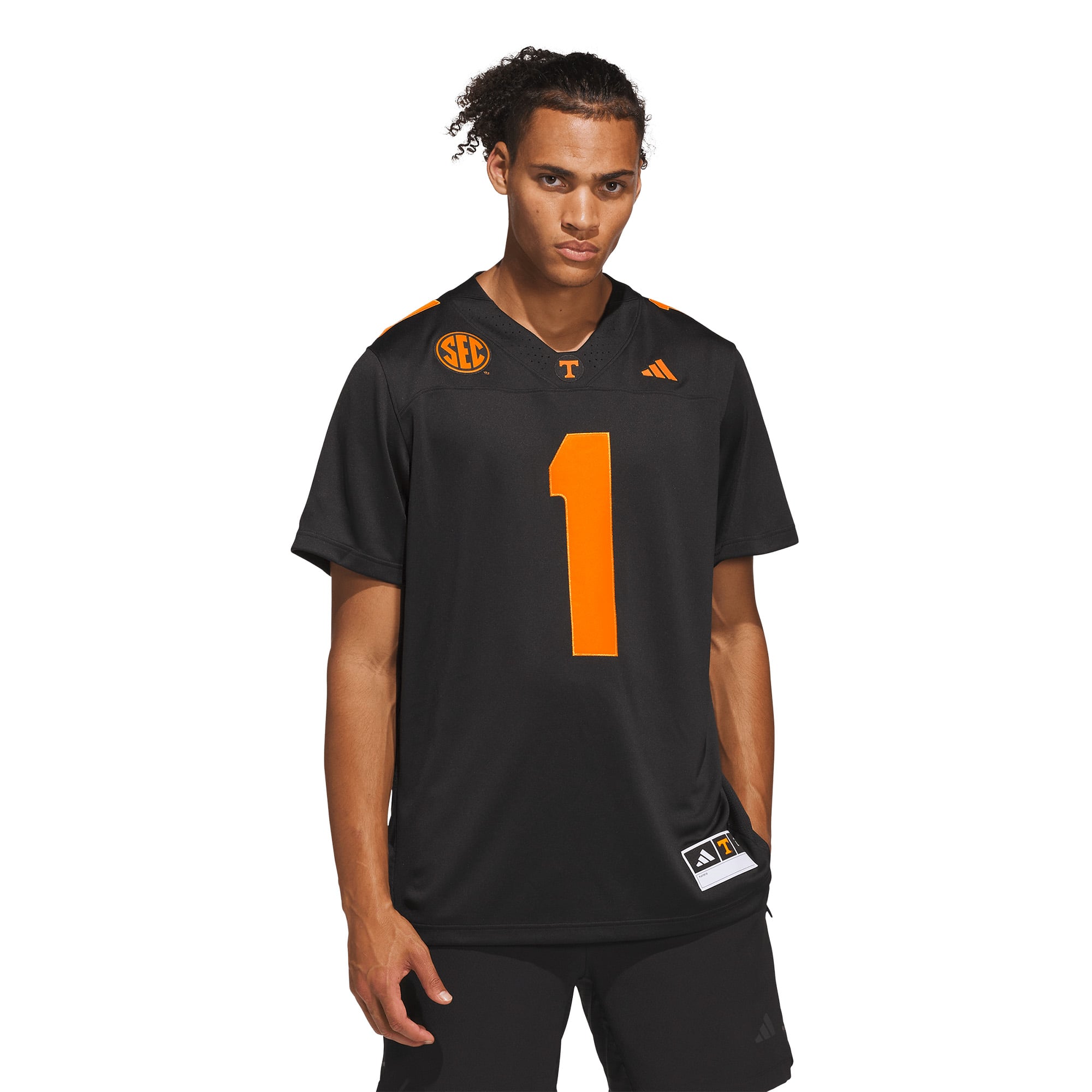 Men's adidas Black Tennessee Volunteers Premier Jersey