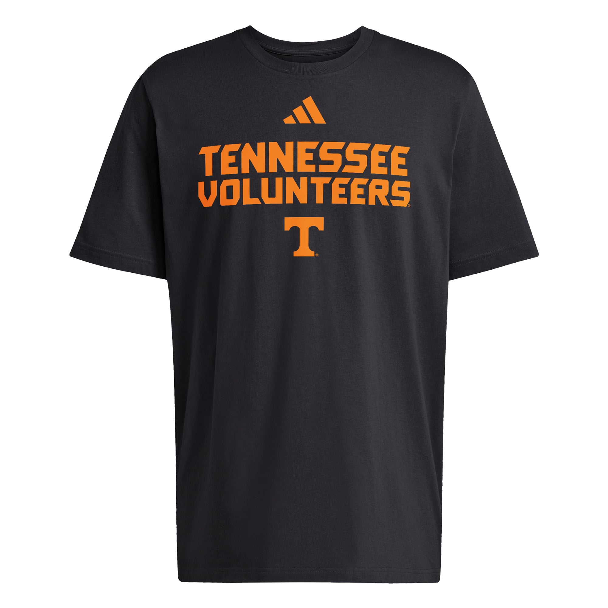 T-shirt adidas gris pour homme avec logo des Tennessee Volunteers