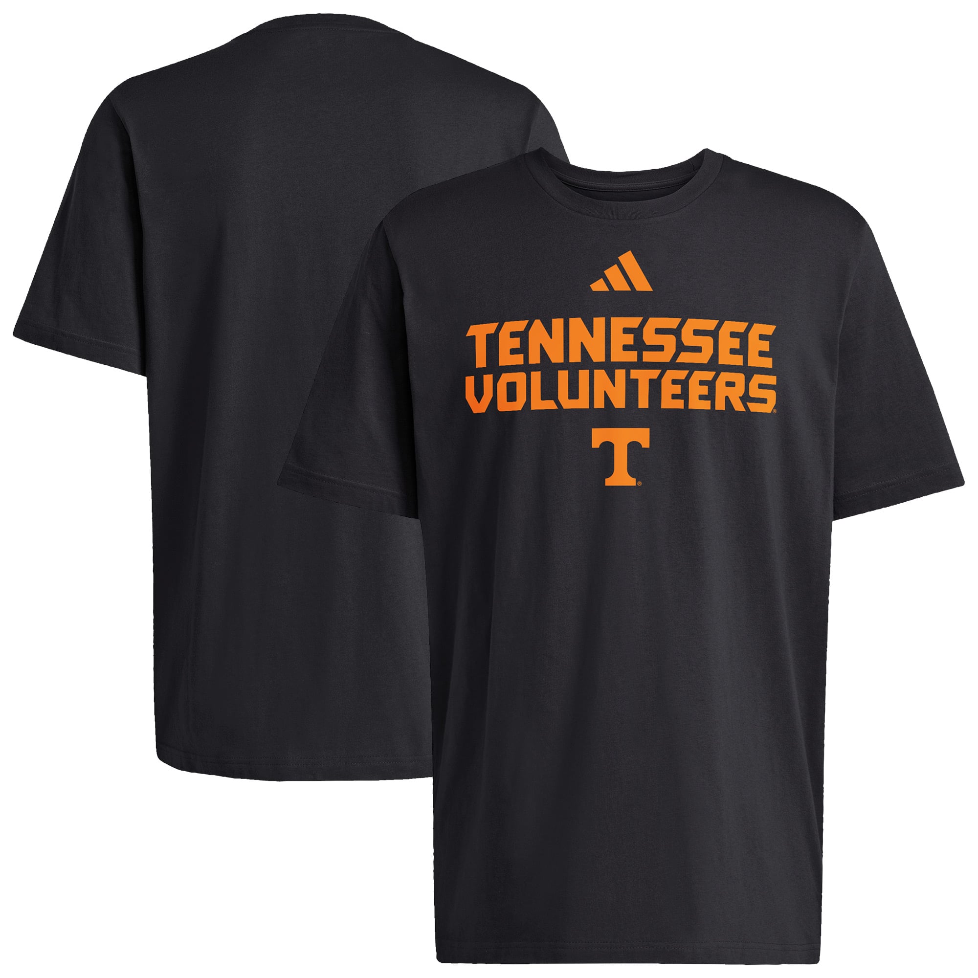 T-shirt adidas gris pour homme avec logo des Tennessee Volunteers