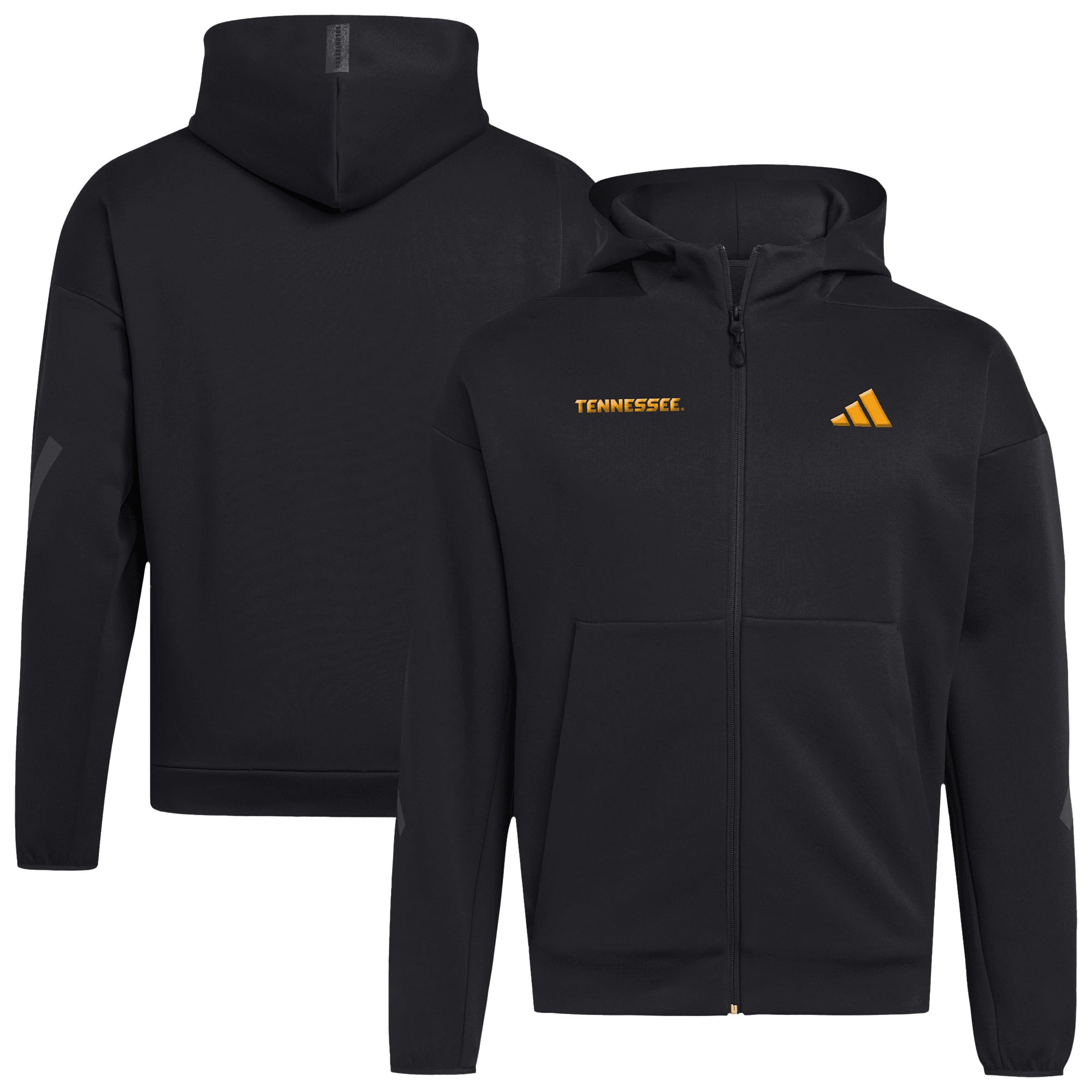 Sweat à capuche zippé adidas Tennessee Volunteers Z.N.E noir pour homme