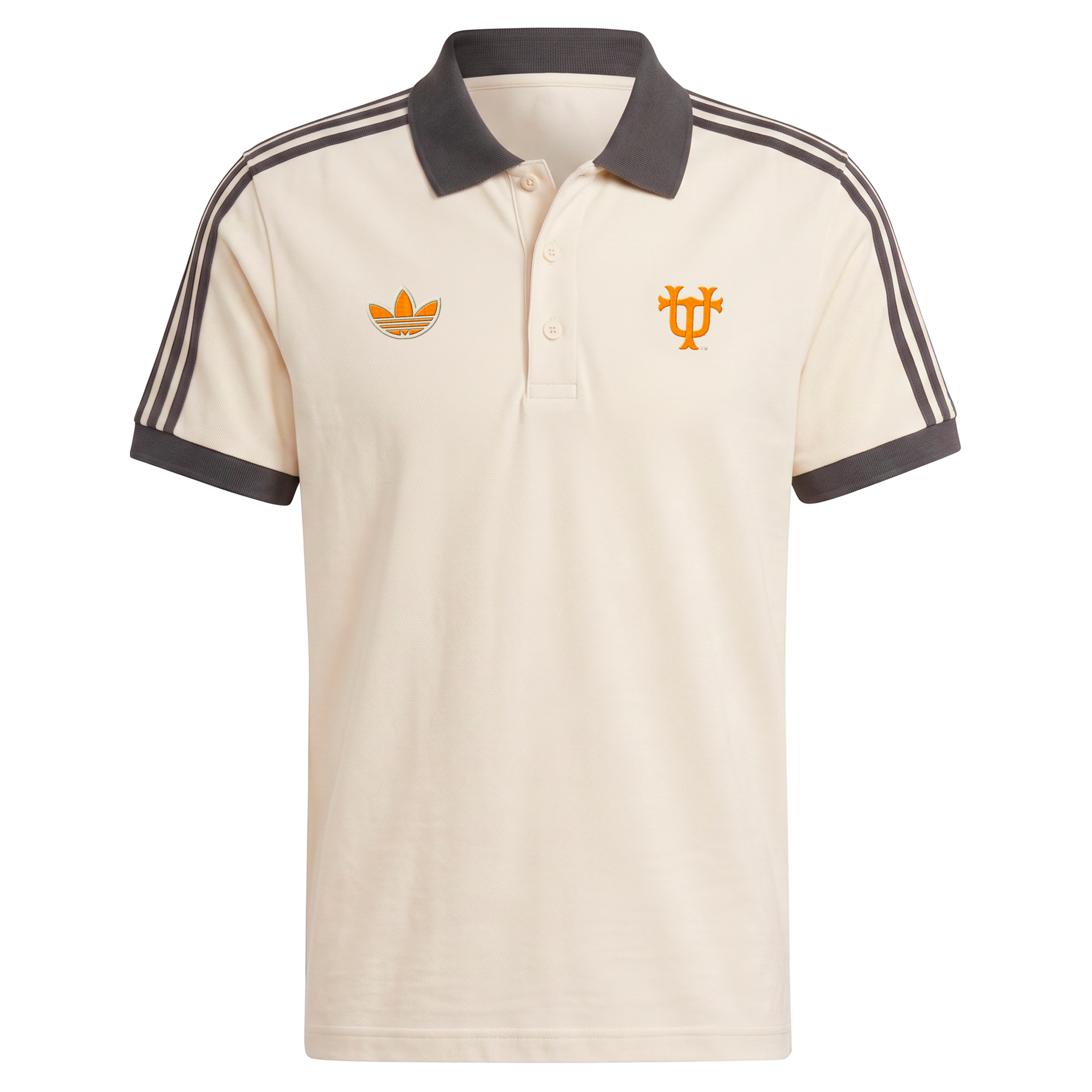 Polo adidas Neyland Legacy OG Strategy pour homme, couleur crème, Tennessee Volunteers