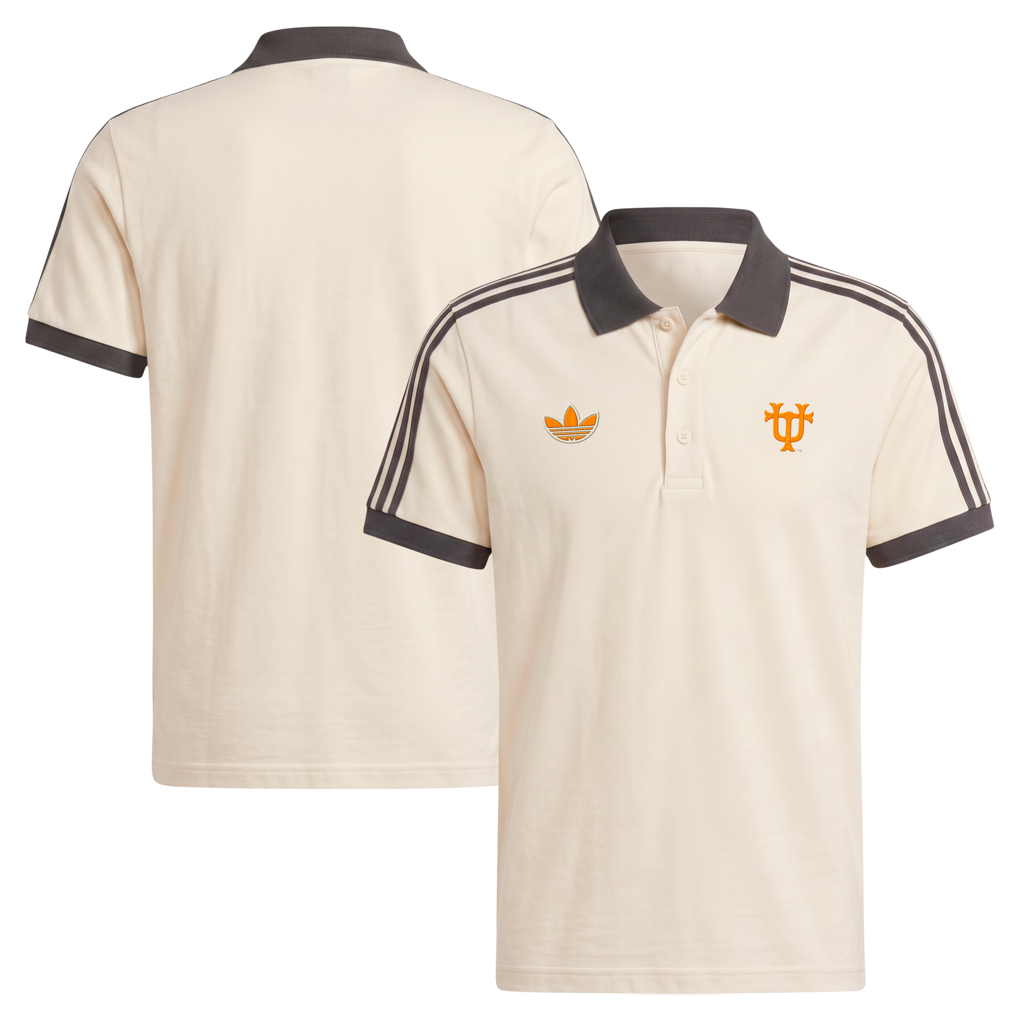 Men's adidas Cream Tennessee Volunteers Neyland Legacy OG Strategy Polo