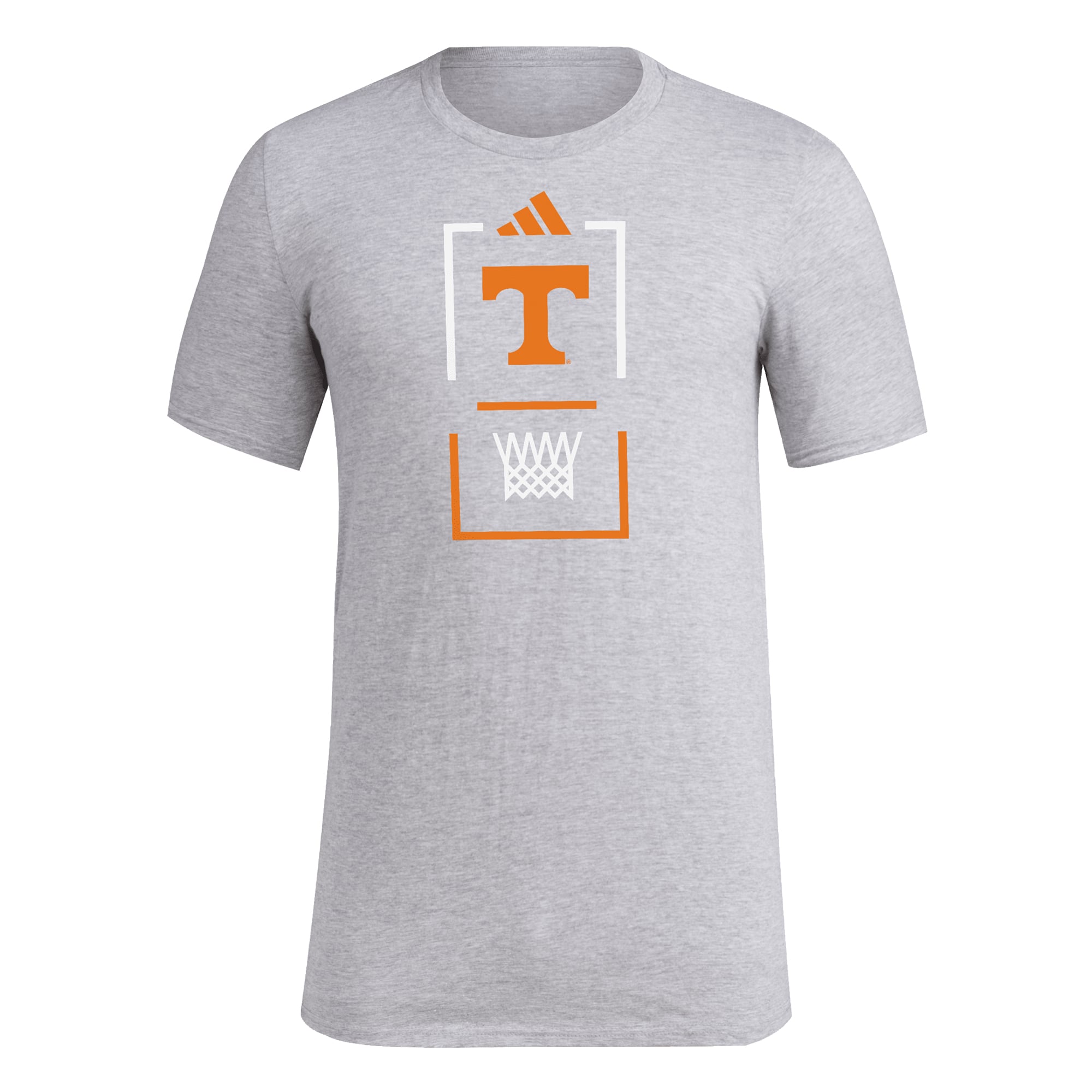 Men's adidas  Gray Tennessee Volunteers Basketball Poly T-Shirt