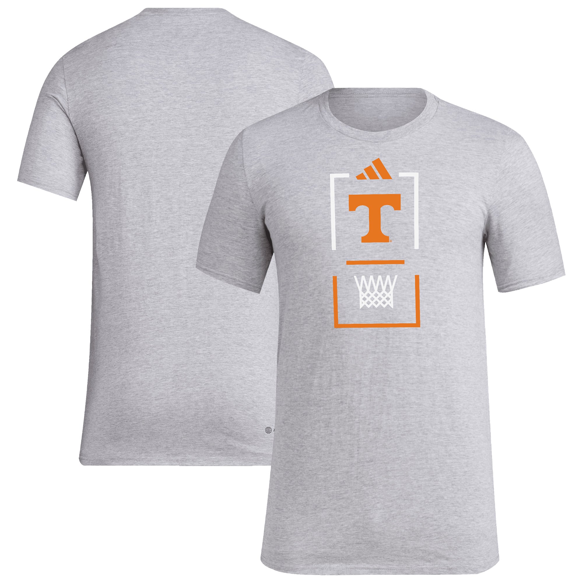 Men's adidas  Gray Tennessee Volunteers Basketball Poly T-Shirt
