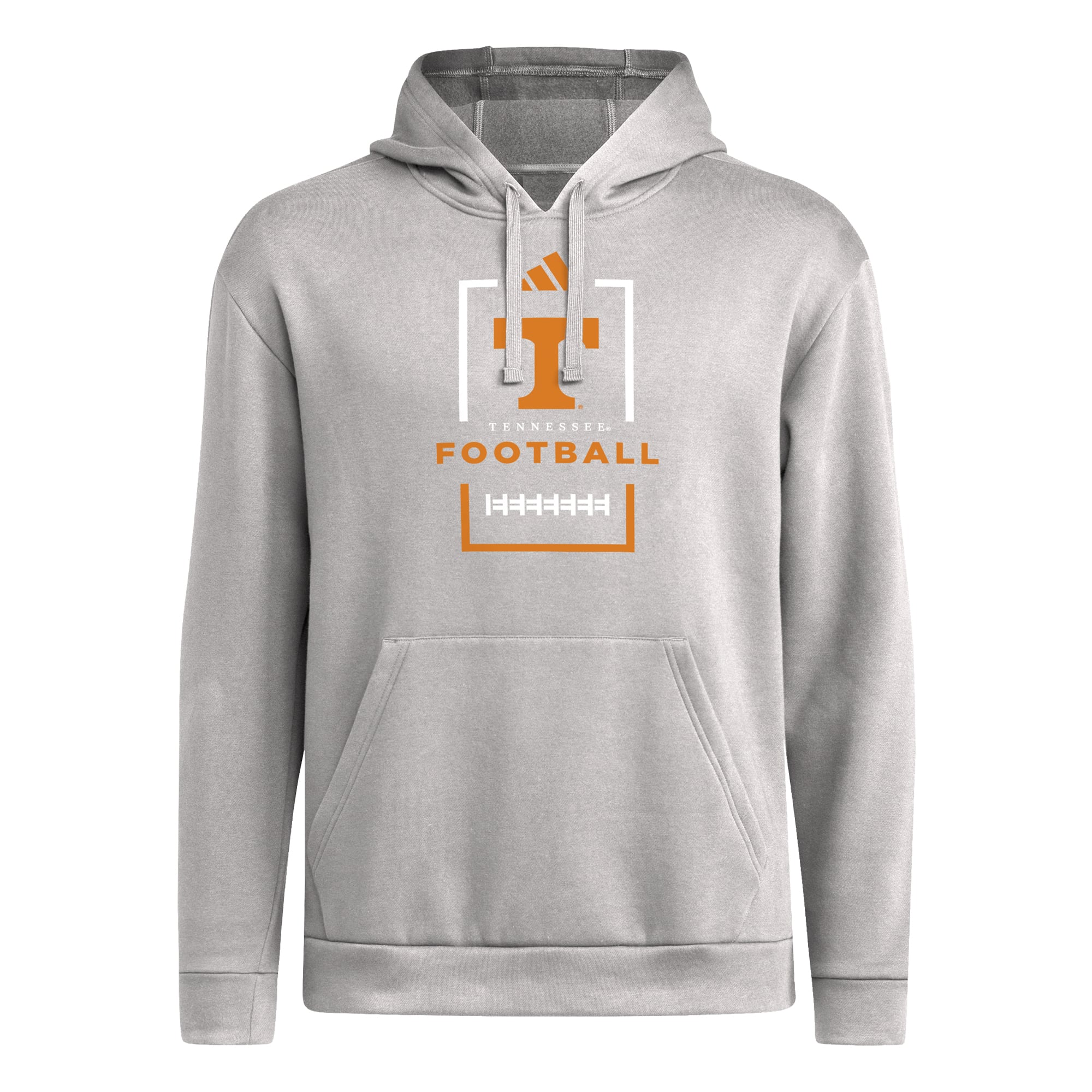 Men's adidas  Tennessee Orange Volunteers Football Hoodie