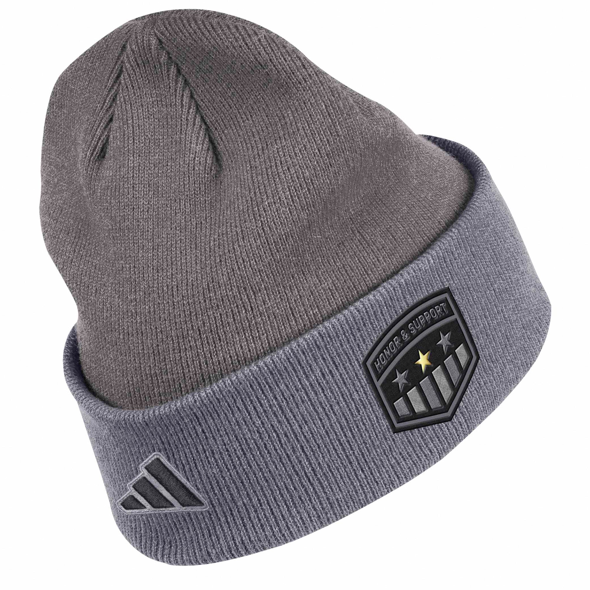 Bonnet tricoté adidas gris Tennessee Volunteers Honor & Support pour homme