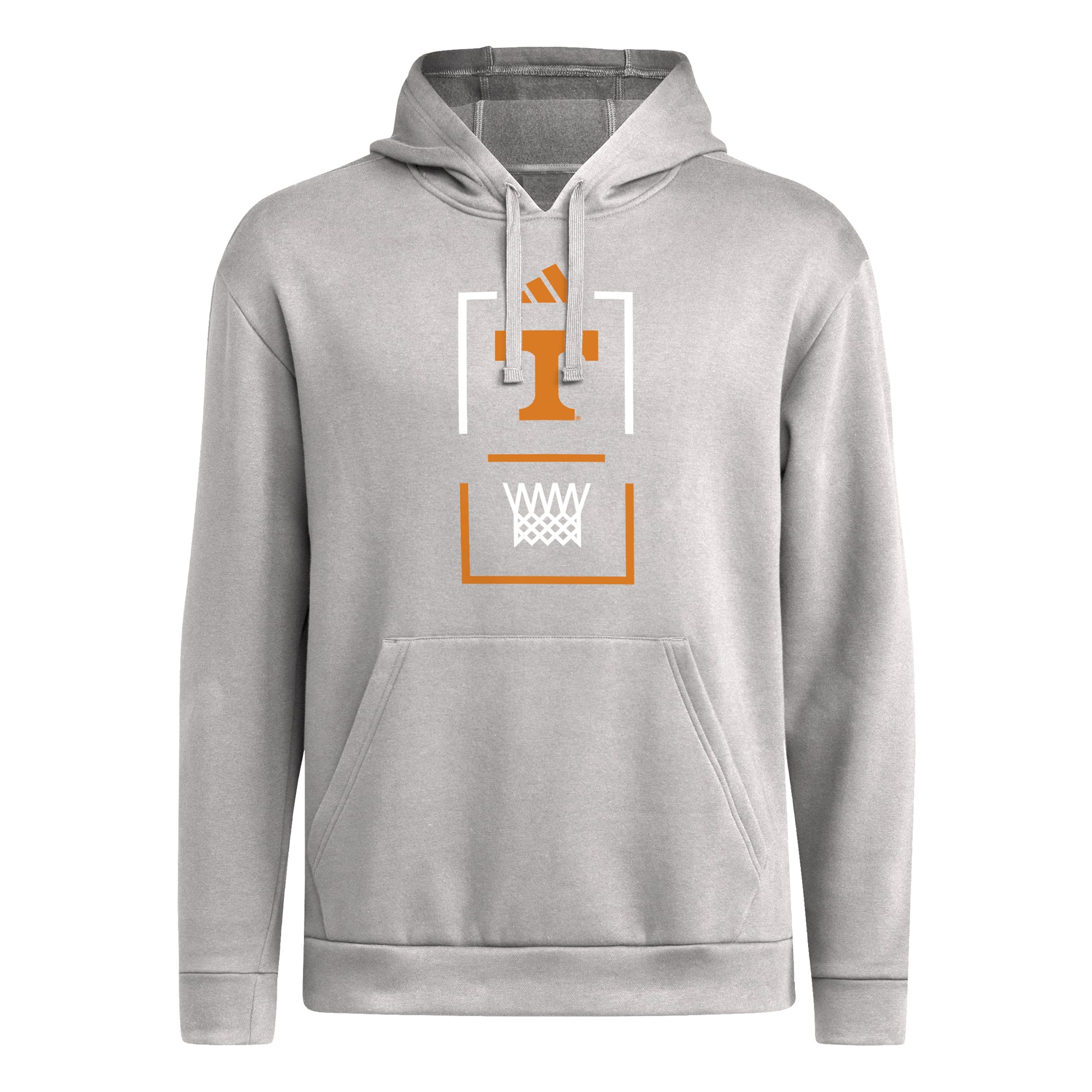 Men's adidas Tennessee Orange Volunteers On-Court Basketball Hoodie