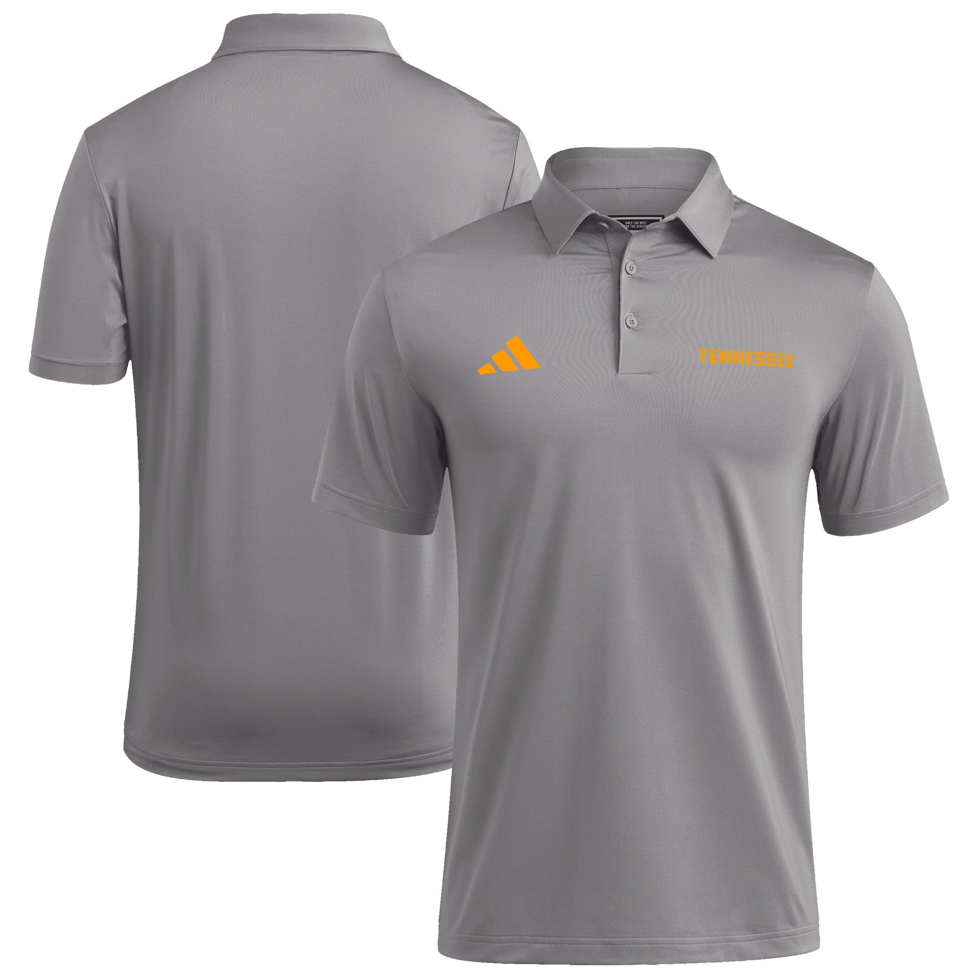 Polo adidas Tennessee Volunteers Ultimate 365 uni pour homme, couleur orange Tennessee.