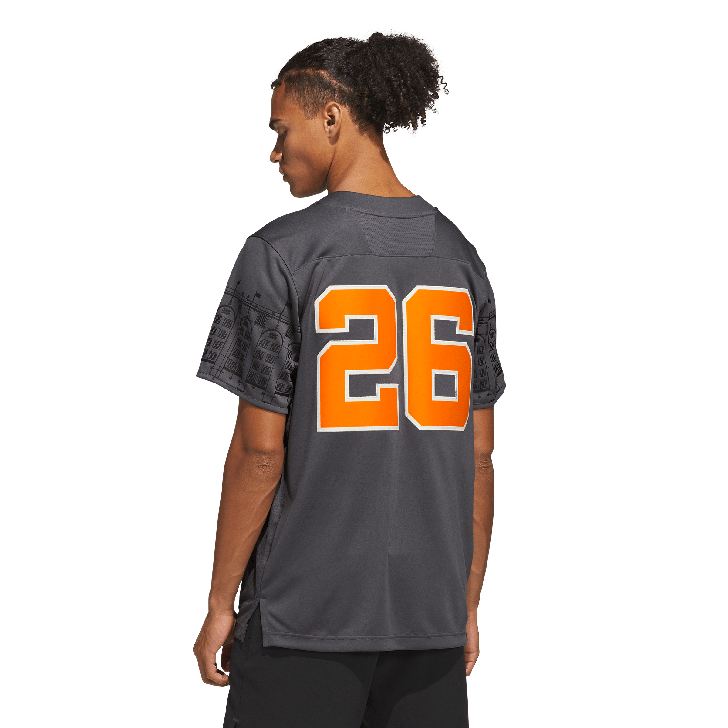 Men's adidas #26 Smokey Grey Tennessee Volunteers Neyland Legacy Premier Jersey
