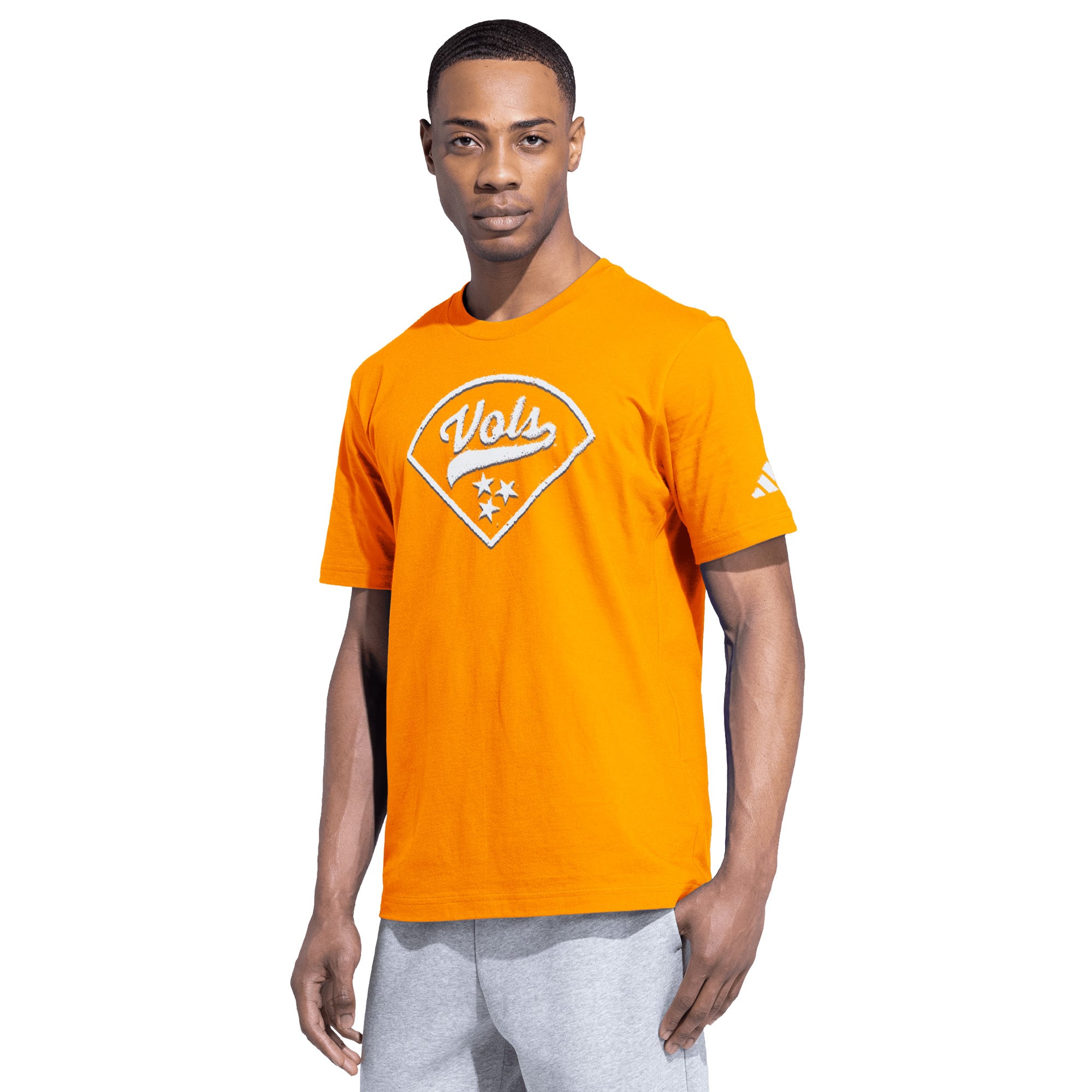 Men's adidas Tennessee Orange Volunteers Baseball Fresh T-Shirt