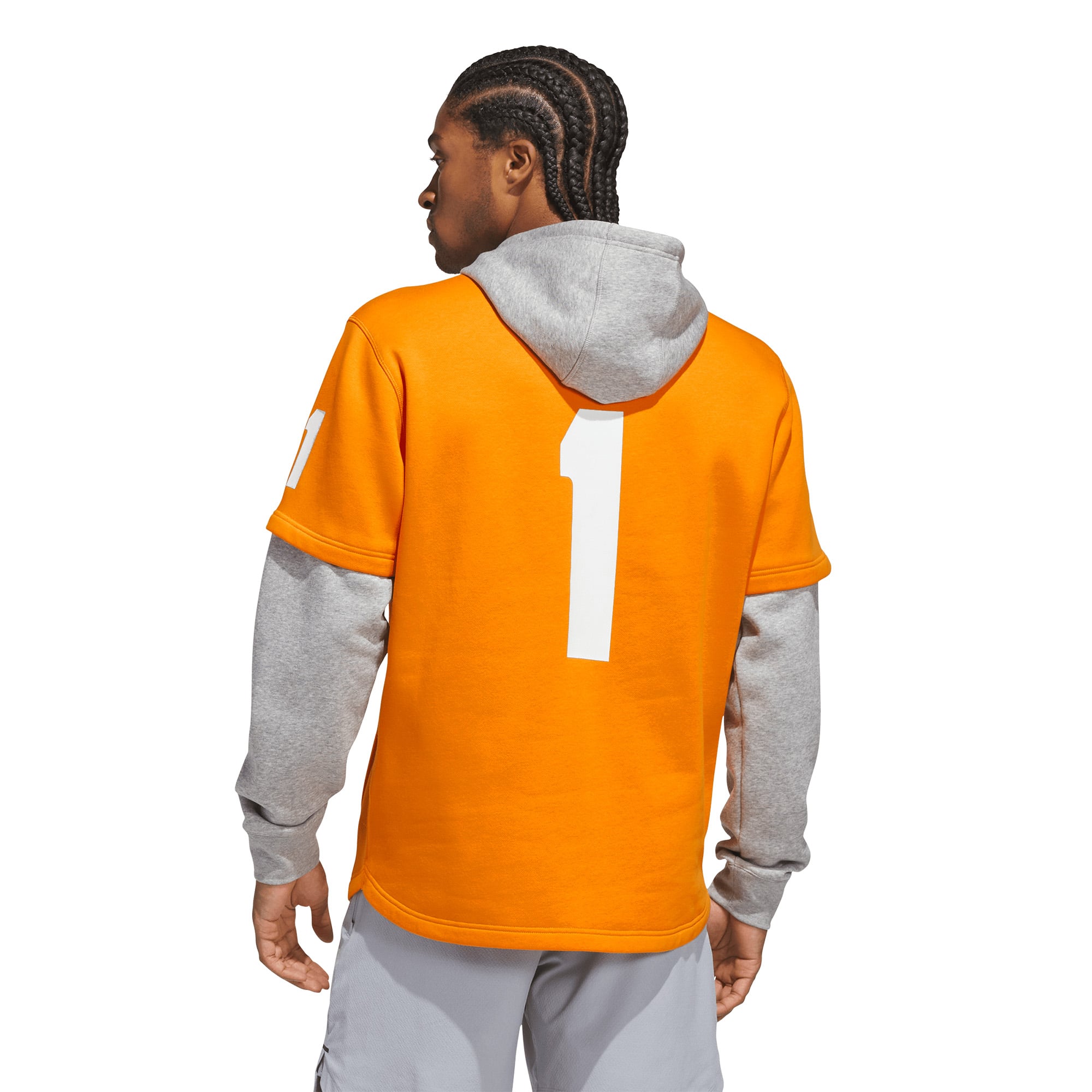 Men's adidas Tennessee Orange Volunteers Home Hooded Jersey