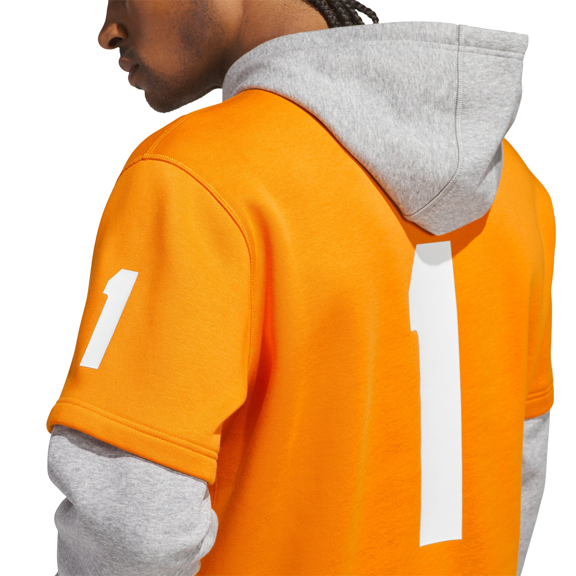 Men's adidas Tennessee Orange Volunteers Home Hooded Jersey