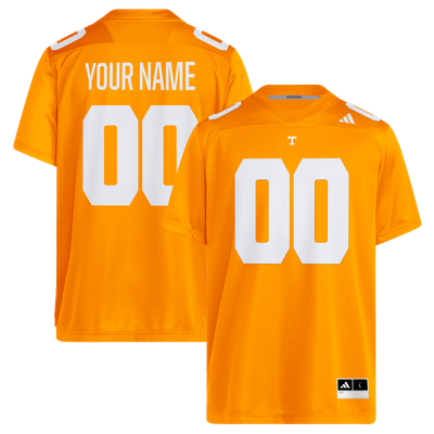  Tennessee Volunteers adidas Home Replica Custom Football Jersey - Tennessee Orange