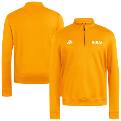  Tennessee Volunteers adidas Ultimate365 Cozy Quarter-Zip Top - Tennessee Orange