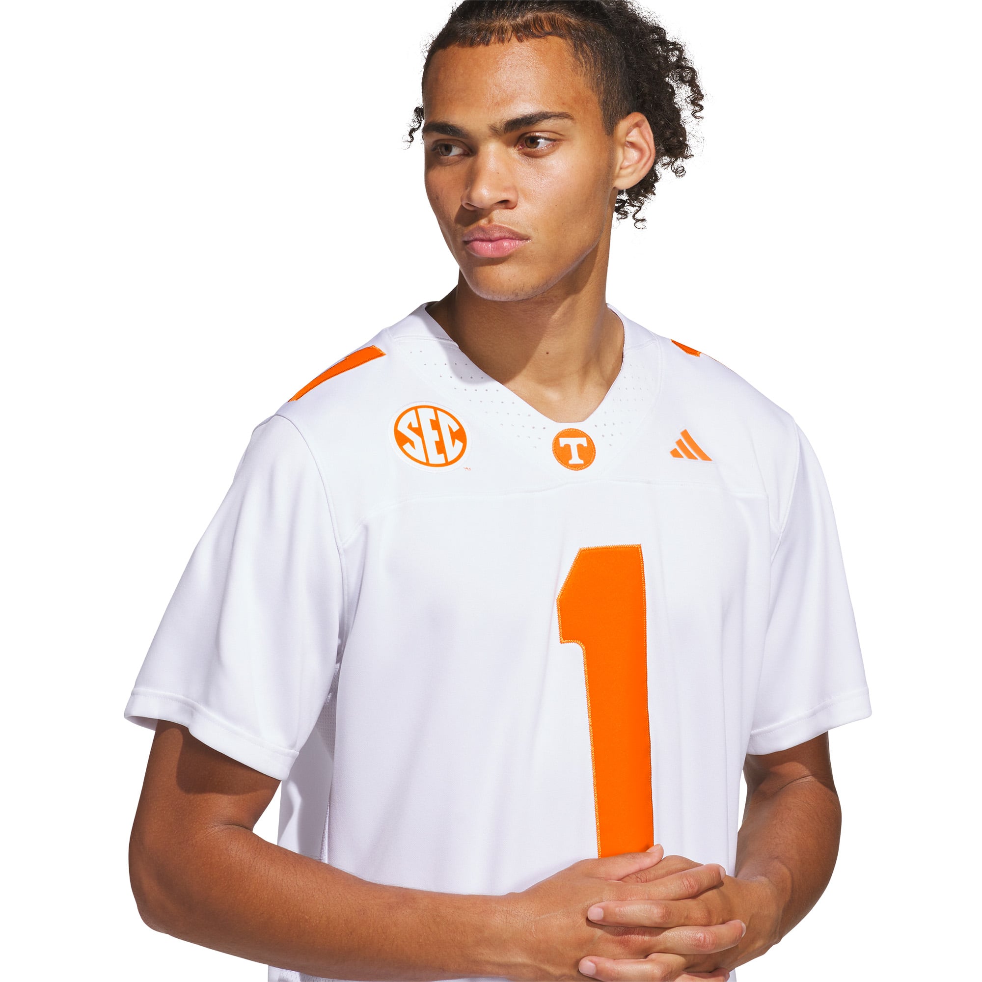 Men's adidas White Tennessee Volunteers Away Premier Jersey