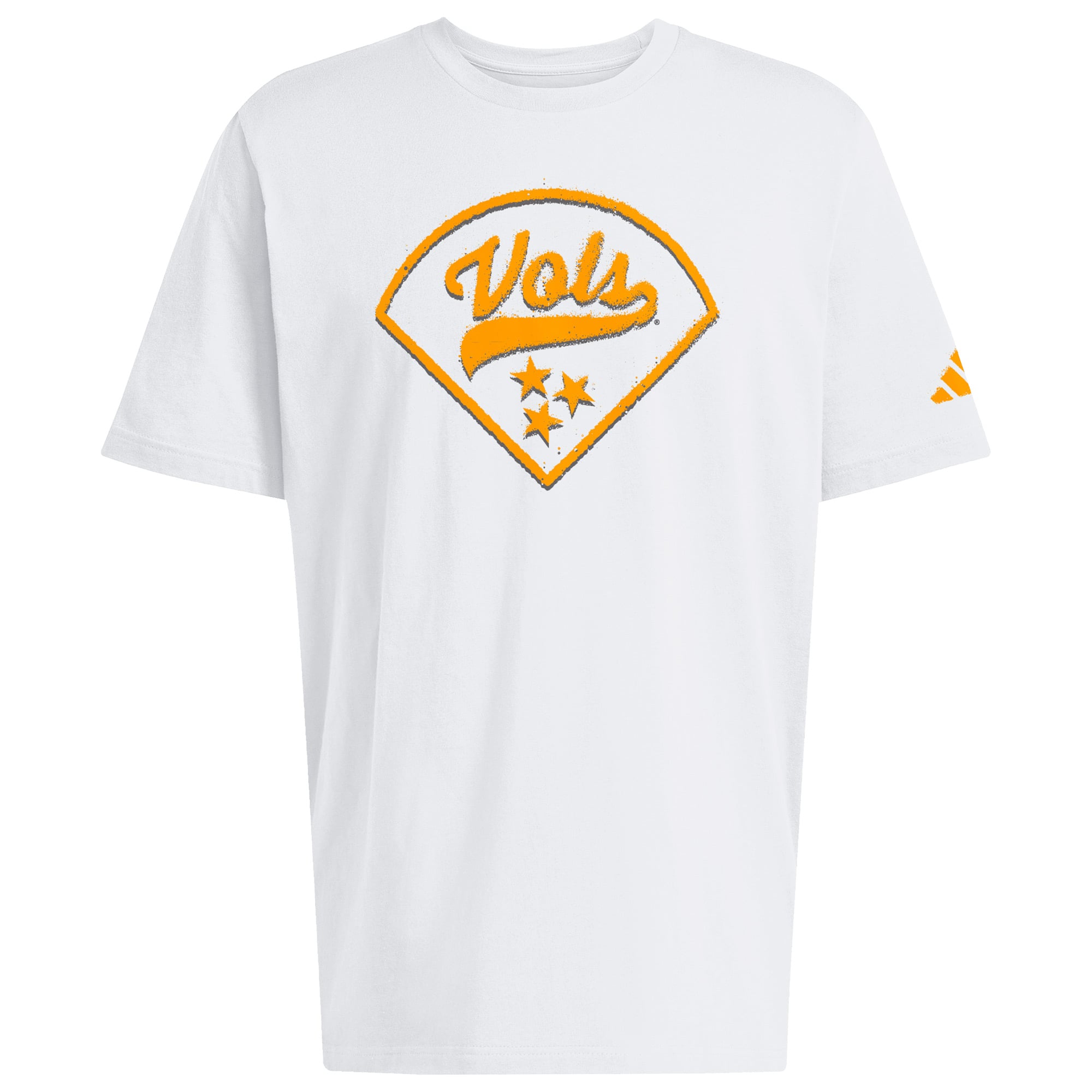 Men's adidas  Tennessee Orange Volunteers Baseball Fresh T-Shirt
