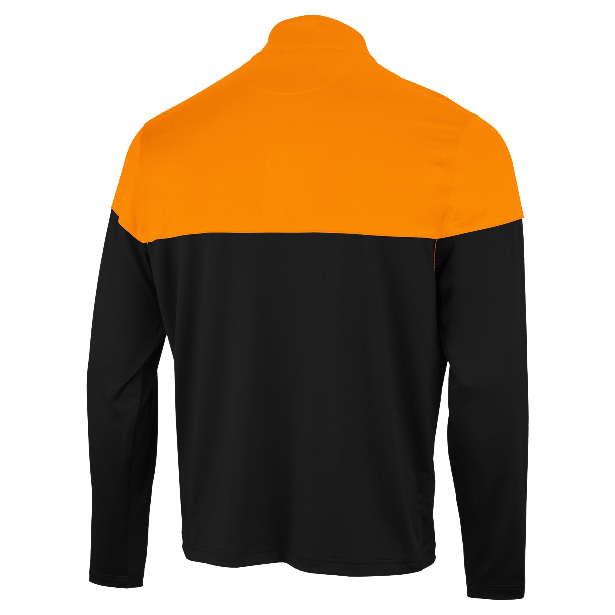Pull à col zippé Antigua noir Tennessee Volunteers Hinder Colorblock pour homme