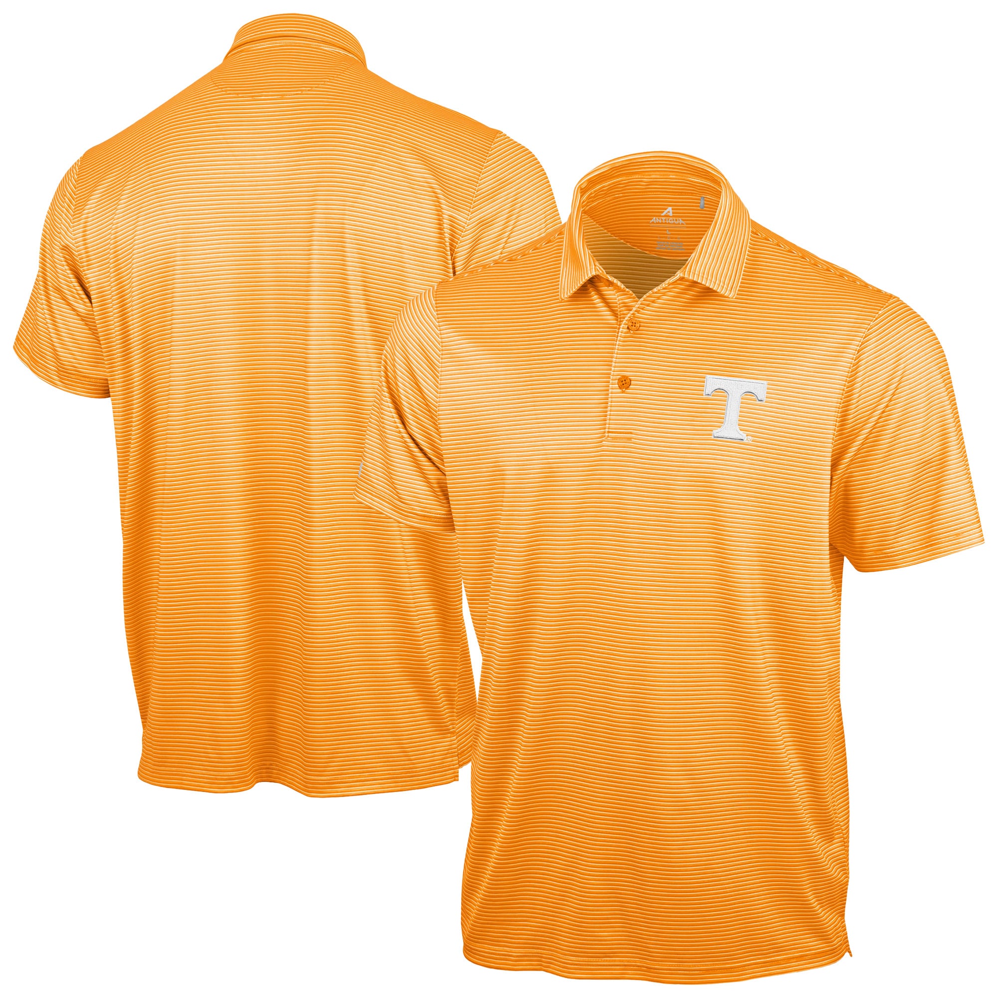 Polo de la lignée des Tennessee Volunteers d'Antigua Orange pour hommes