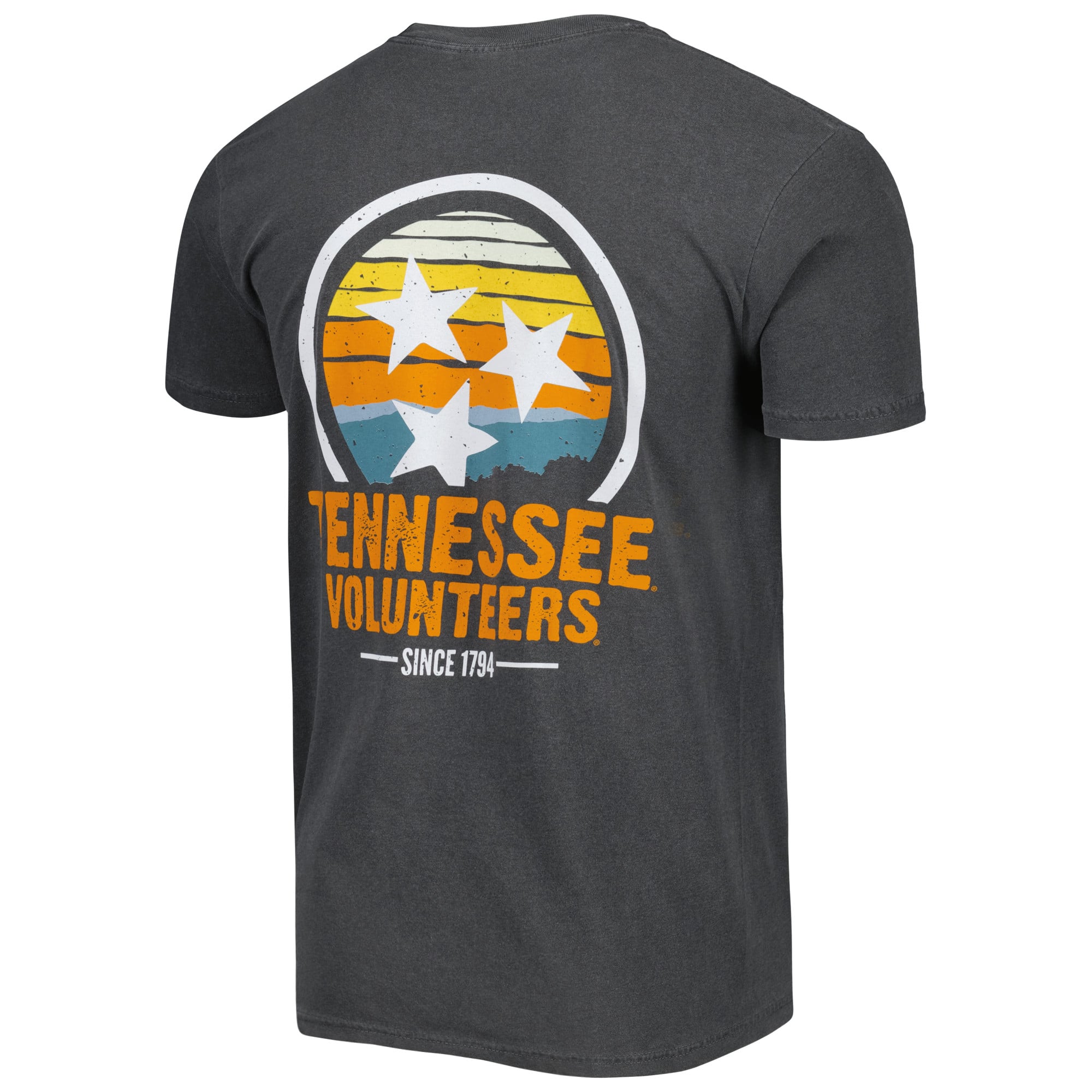 T-shirt unisexe bleu marine Hyper Local des volontaires du Tennessee