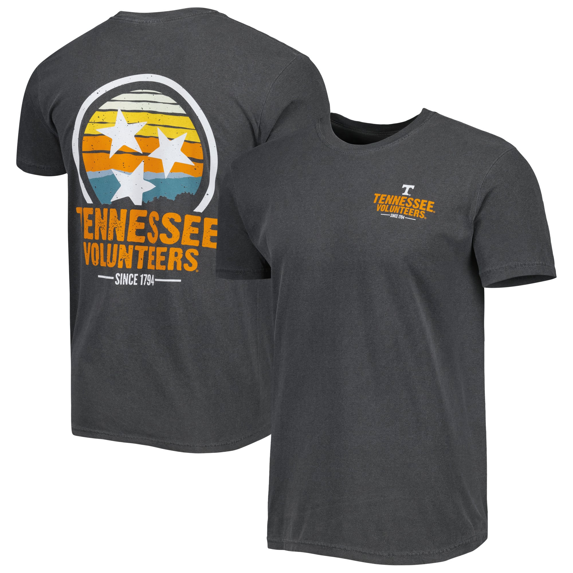 T-shirt unisexe bleu marine Hyper Local des volontaires du Tennessee