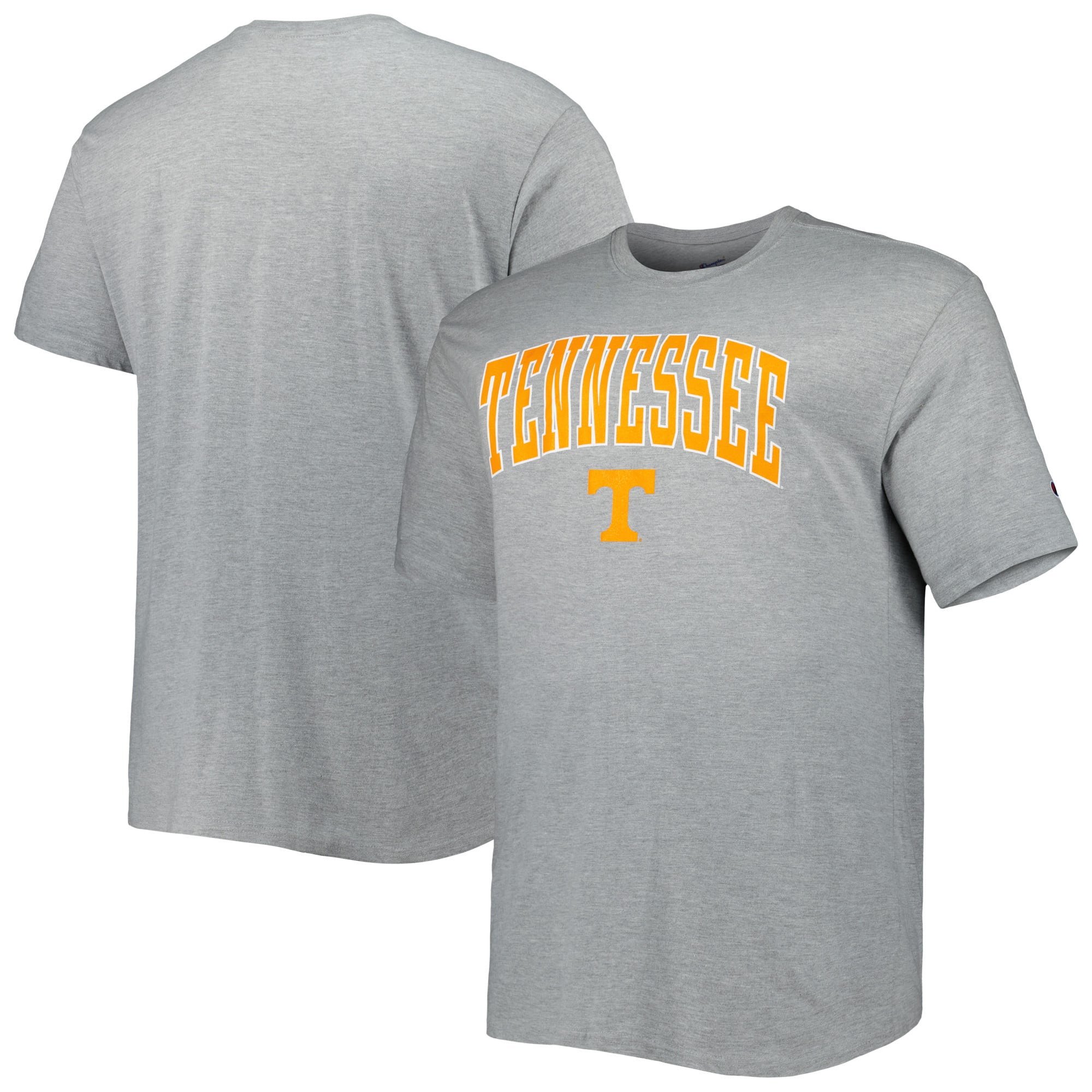 Men's Champion Tennessee Orange Volunteers Big & Tall Arch Over Wordmark T-Shirt