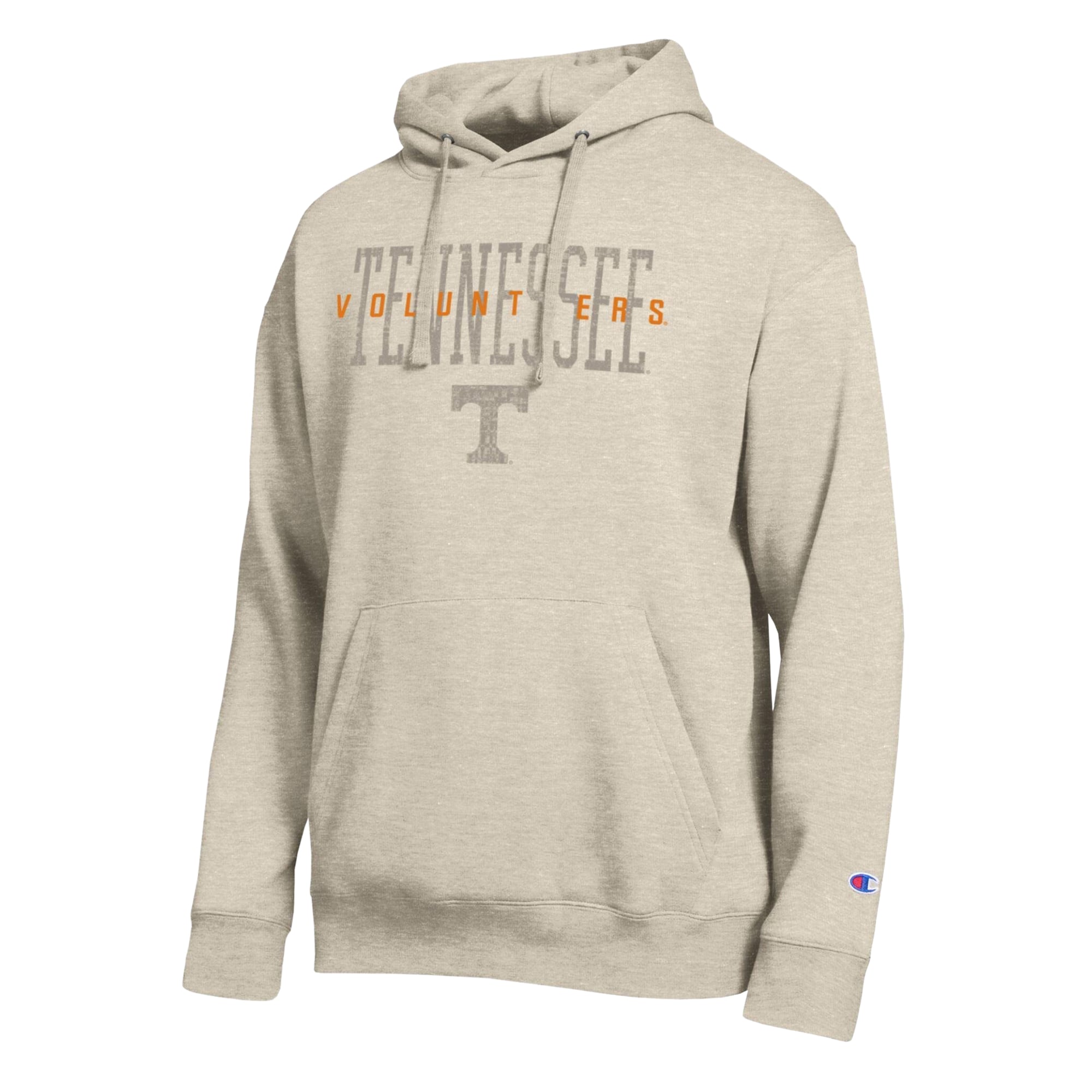 Men's Champion Oatmeal Tennessee Volunteers All-Star Neutral Stack Hoodie