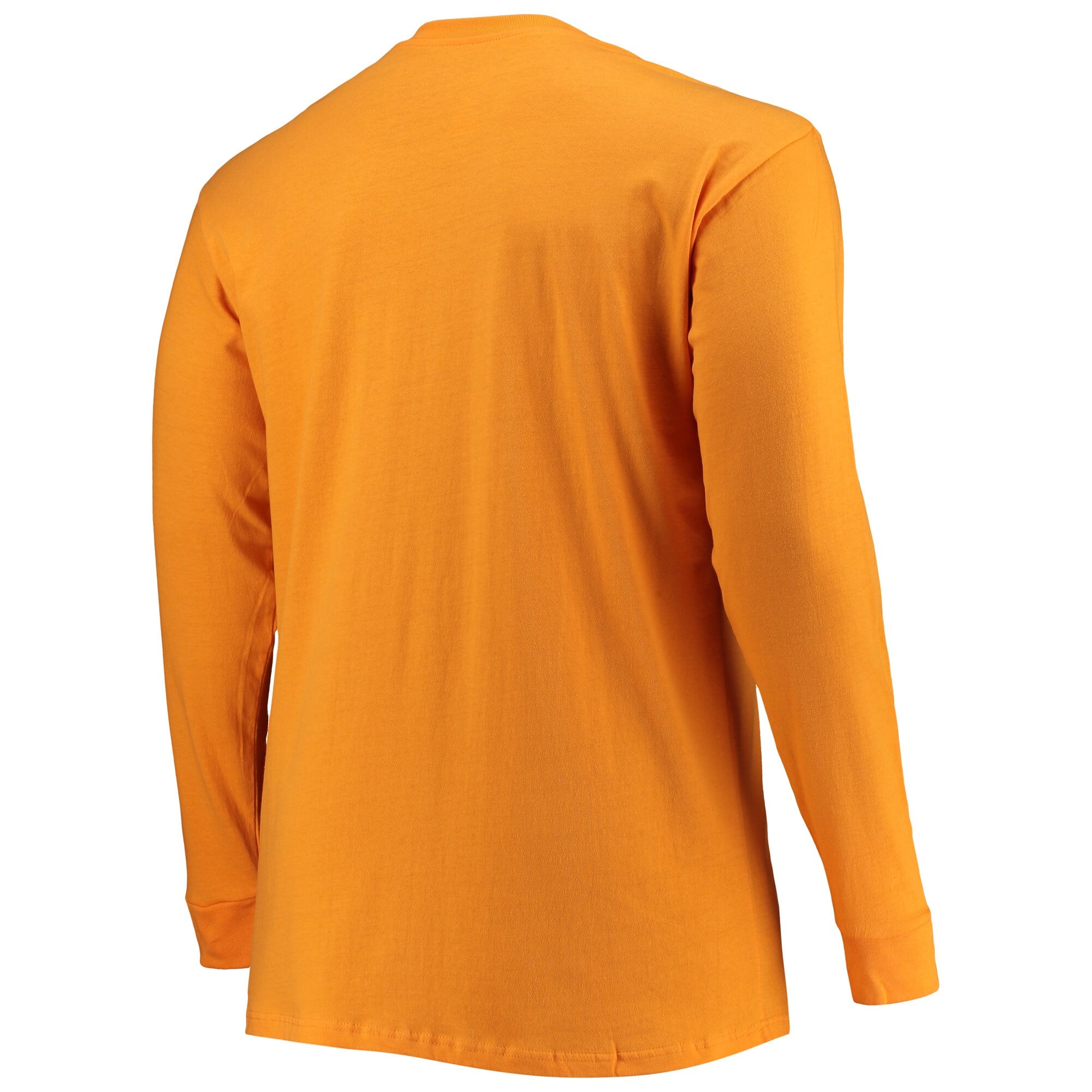 T-shirt à manches longues pour hommes Champion Tennessee Orange Volunteers Grandes Tailles avec logo en arc