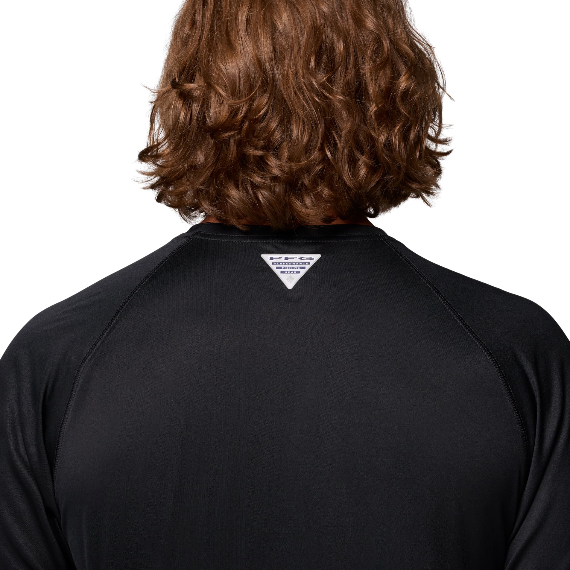 T-shirt à manches longues raglan Columbia Charcoal Tennessee Volunteers Terminal Tackle Omni-Shade pour homme