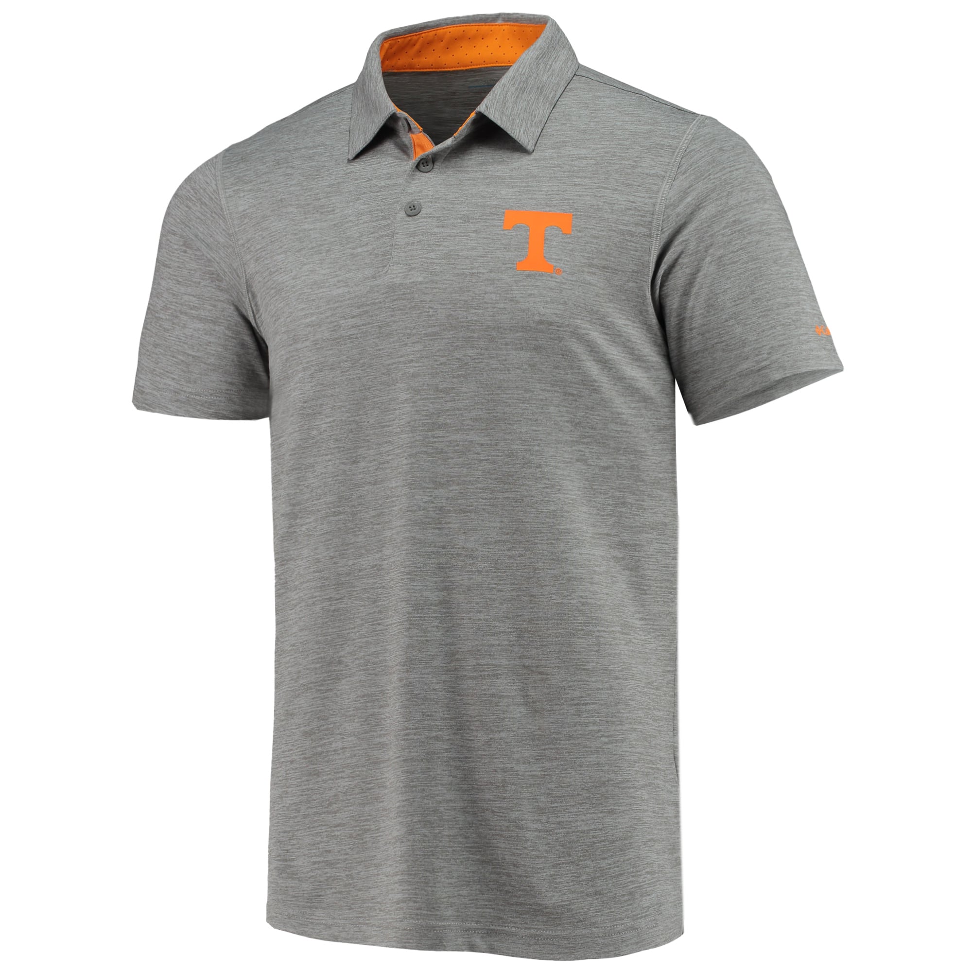 Men's Columbia Tennessee Orange Volunteers Trail Omni-Shade Polo