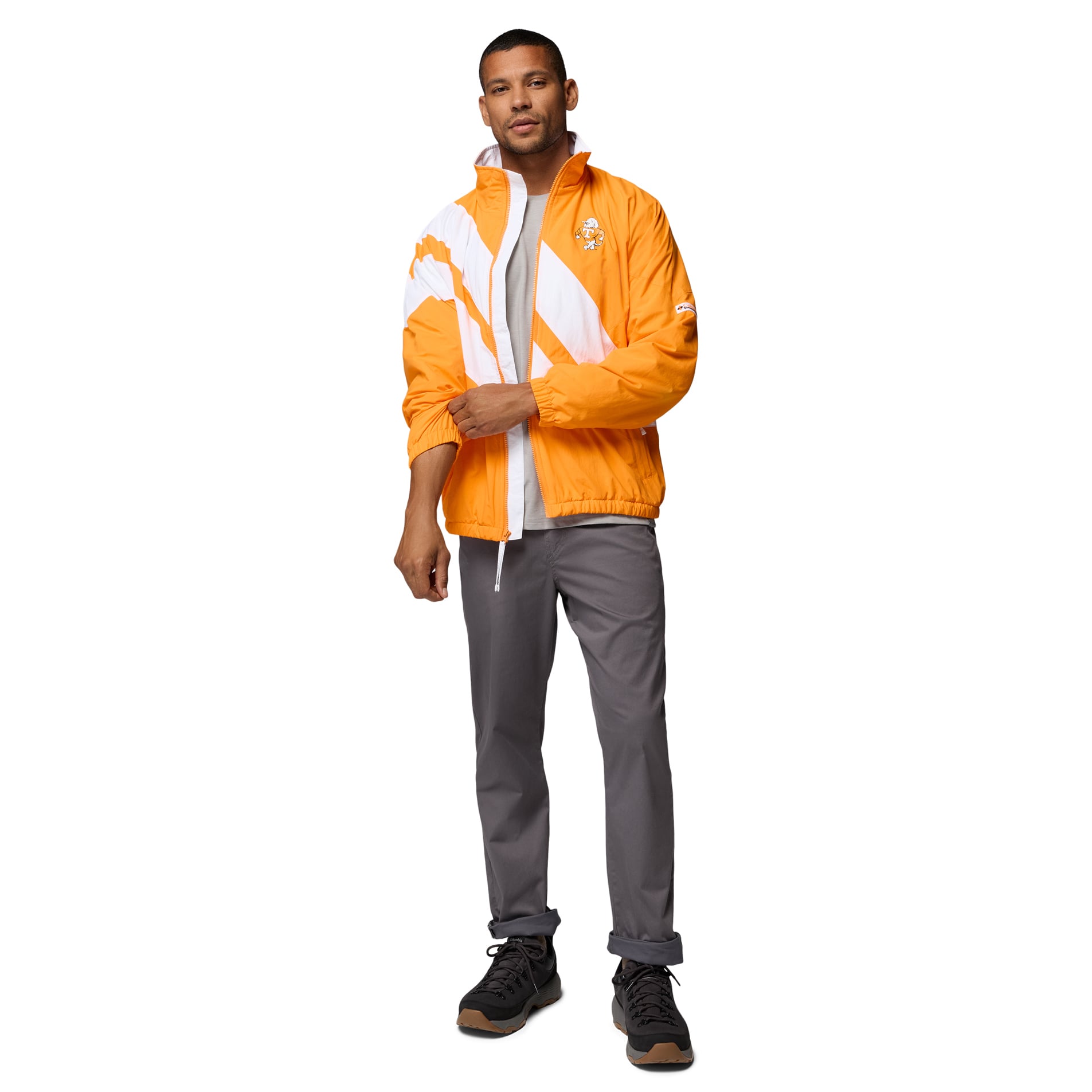 Men's Columbia Tennessee Orange Volunteers Reventure Full-Zip Windbreaker Omni-Shield Jacket