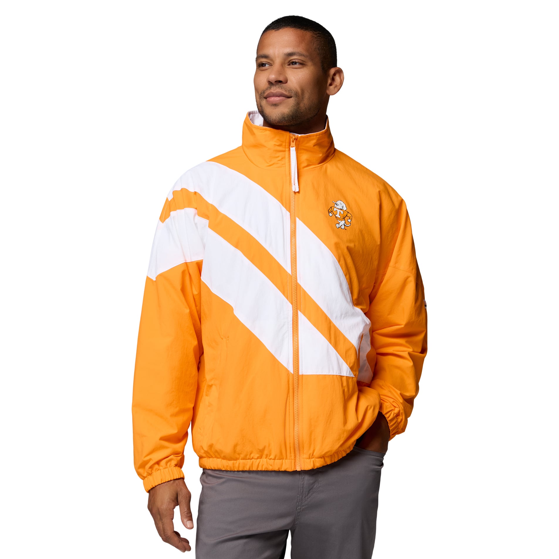 Men's Columbia Tennessee Orange Volunteers Reventure Full-Zip Windbreaker Omni-Shield Jacket