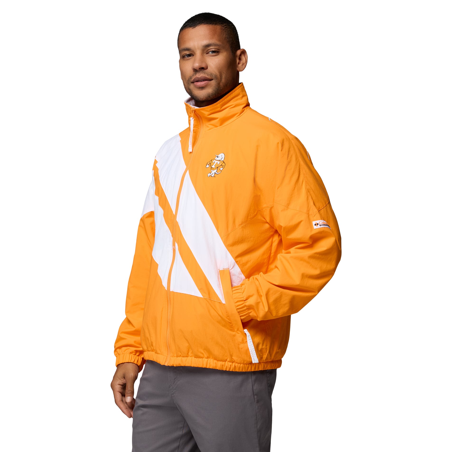Men's Columbia Tennessee Orange Volunteers Reventure Full-Zip Windbreaker Omni-Shield Jacket