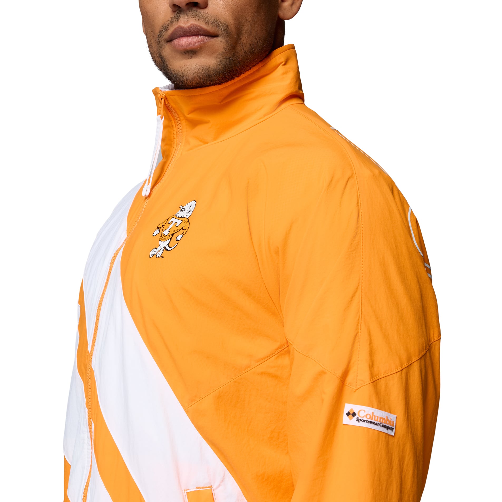 Men's Columbia Tennessee Orange Volunteers Reventure Full-Zip Windbreaker Omni-Shield Jacket