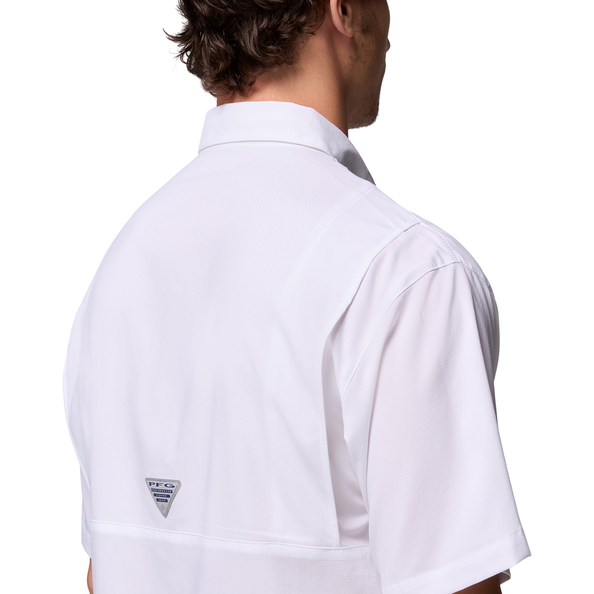 Chemise boutonnée blanche Columbia Tennessee Volunteers Tamiami Omni-Shade pour homme