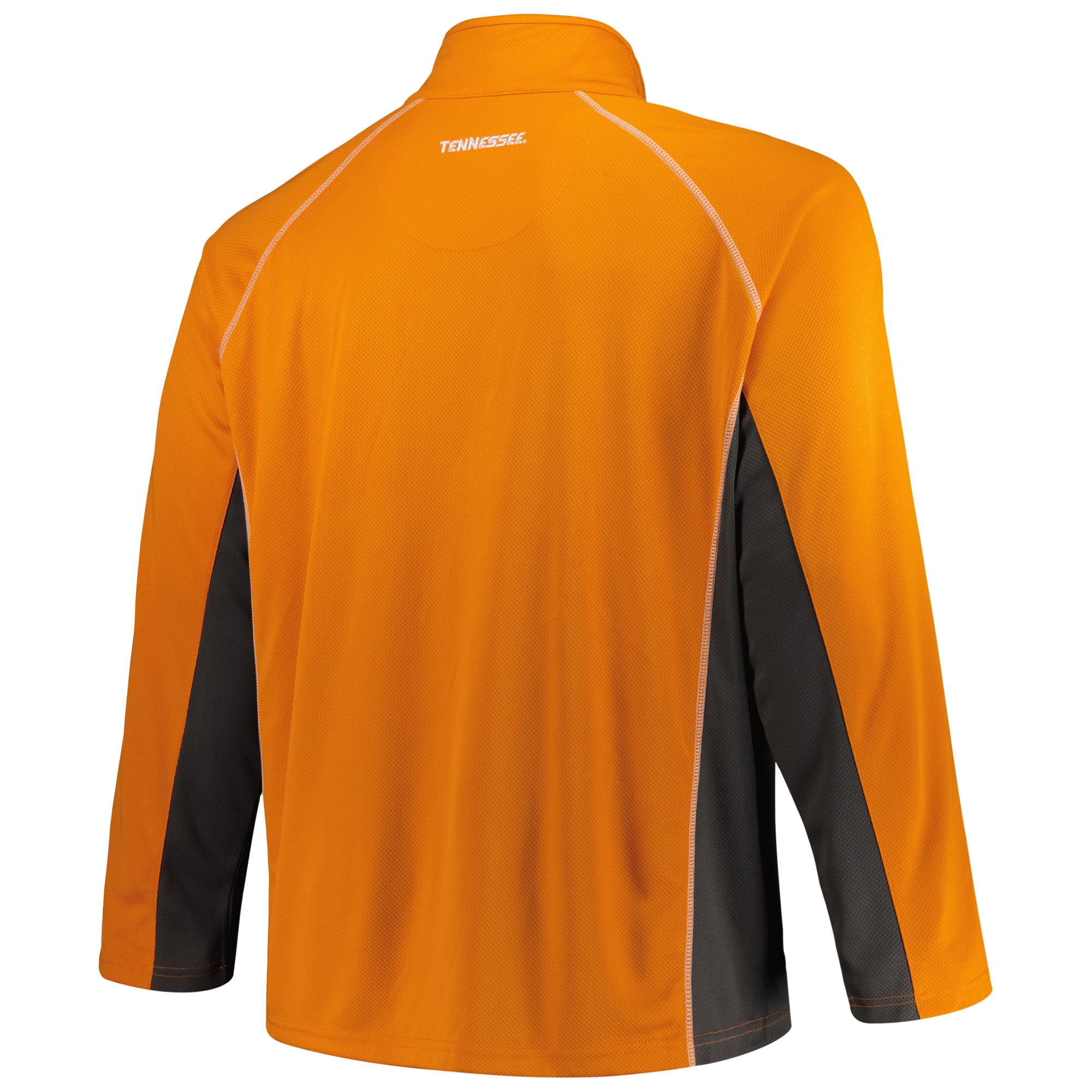 Veste raglan à quart de zip Fanatics Tennessee Volunteers orange pour homme, grandes tailles
