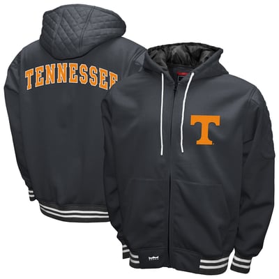 Tennessee Volunteers Franchise Club Grind Full-Zip Hoodie Jacket - Gray
