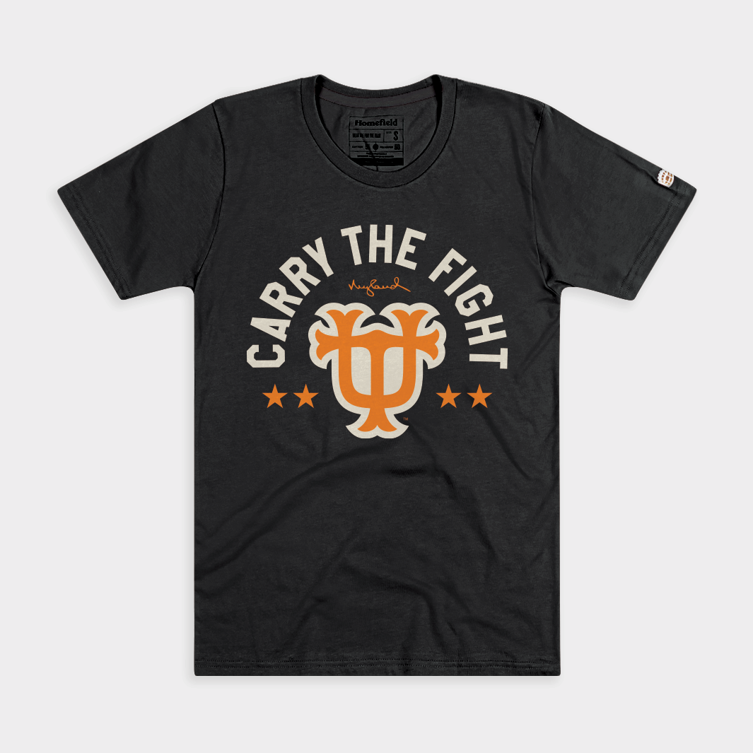 T-shirt noir Homefield Tennessee Volunteers Carry the Fight pour hommes