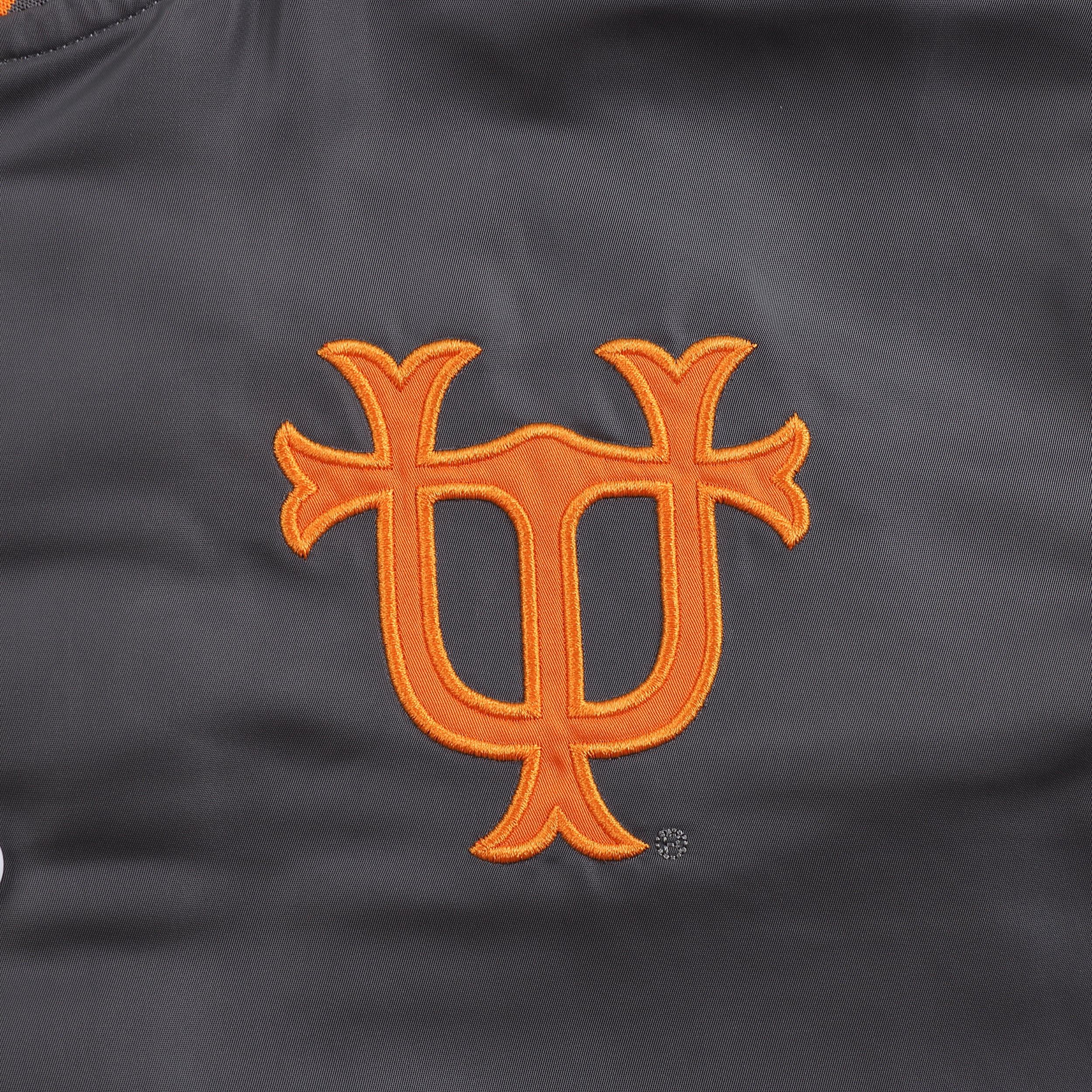 Veste bomber Homefield grise pour homme Tennessee Volunteers Neyland Legacy à boutons-pression