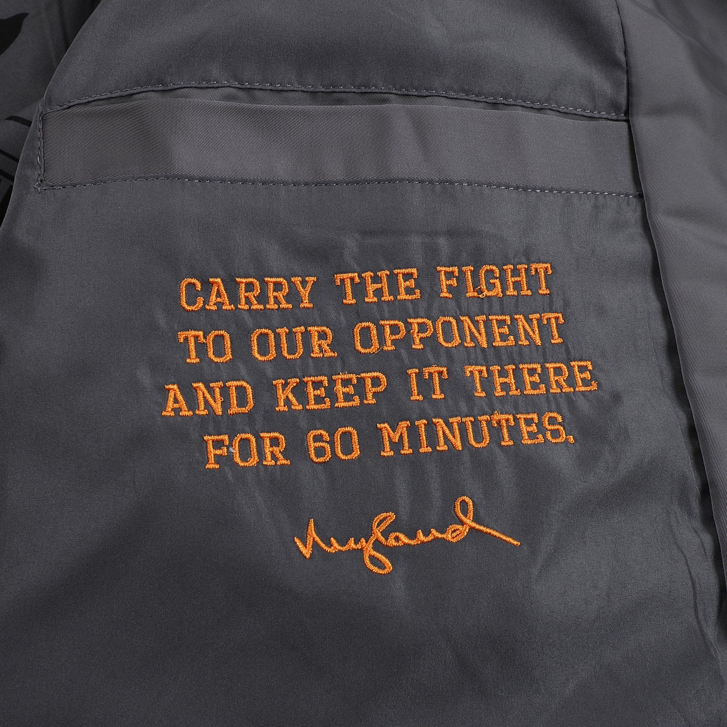 Veste bomber Homefield grise pour homme Tennessee Volunteers Neyland Legacy à boutons-pression