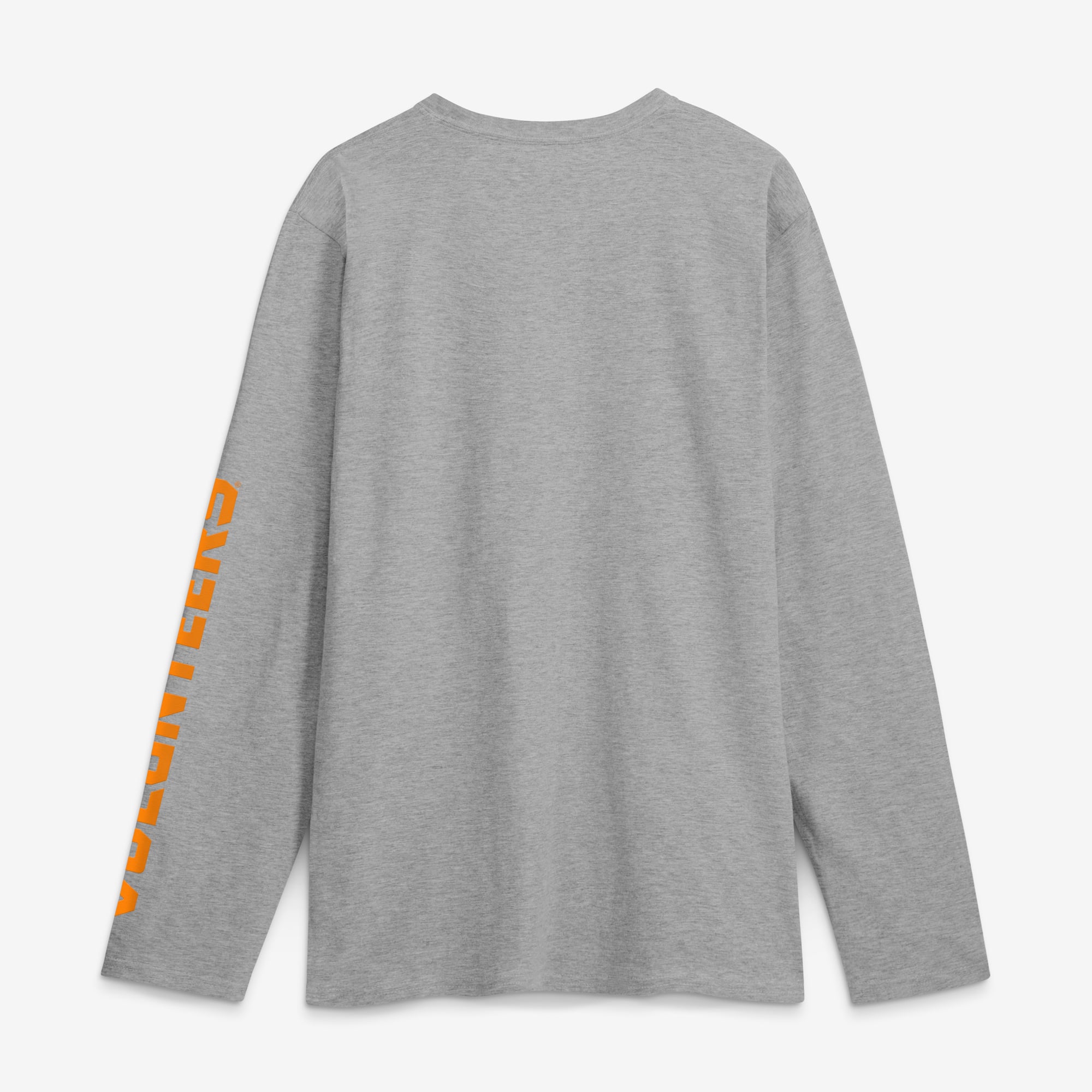 Men's Logo Athletic Heather Gray Tennessee Volunteers Primary Long Sleeve T-Shirt
