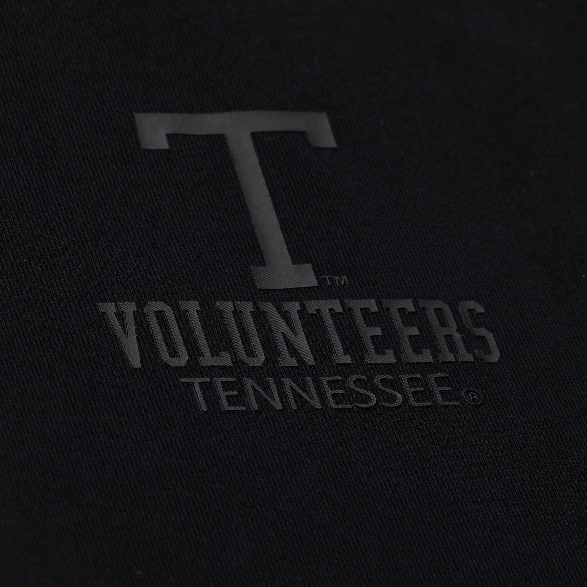 Men's Mitchell & Ness  Black Tennessee Volunteers Monochrome Icon Fleece Hoodie
