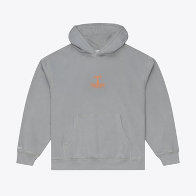 Tennessee Volunteers Mitchell & Ness Core Icon Fleece Hoodie - Gray