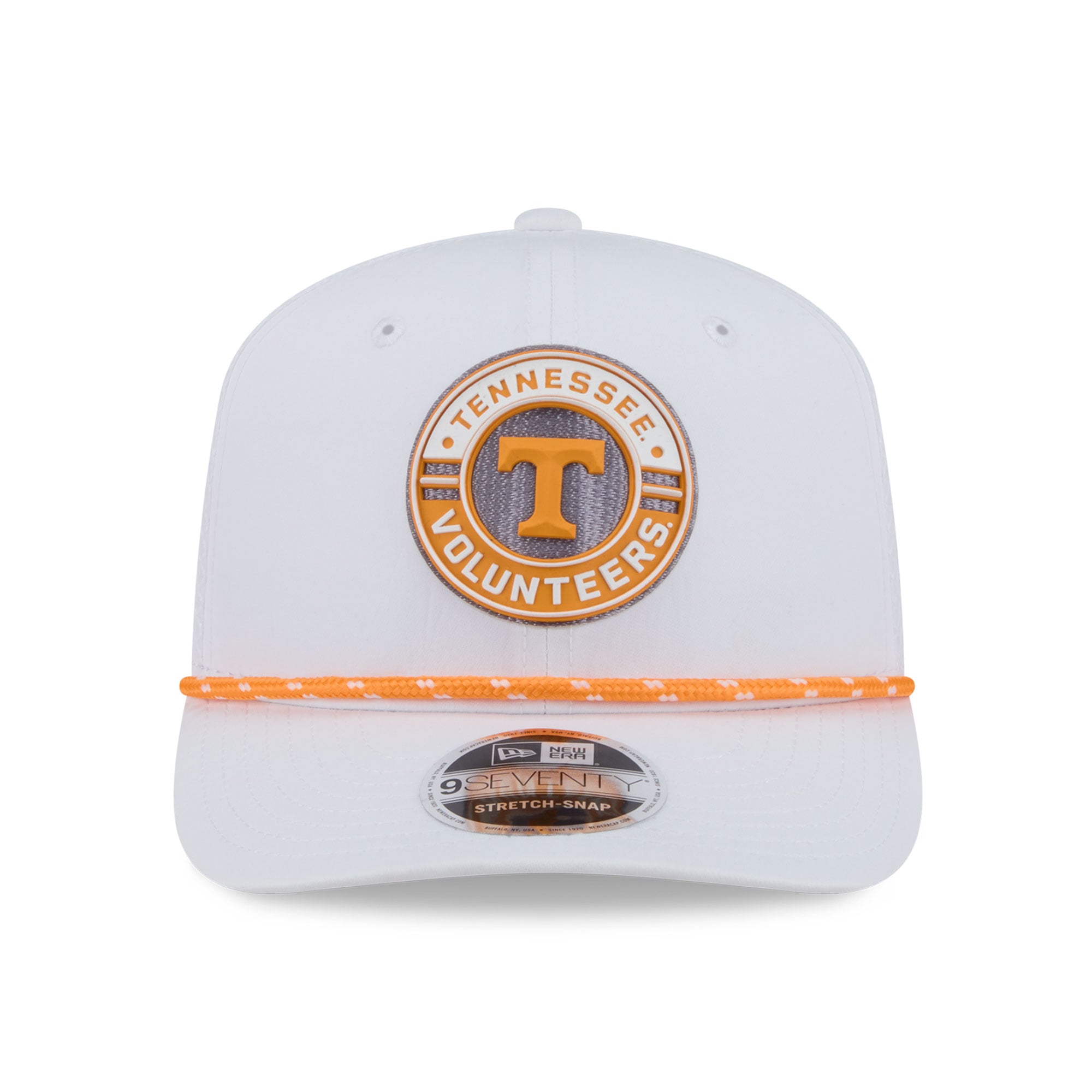 Men's New Era  Gray Tennessee Volunteers Rope 9SEVENTY Adjustable Hat