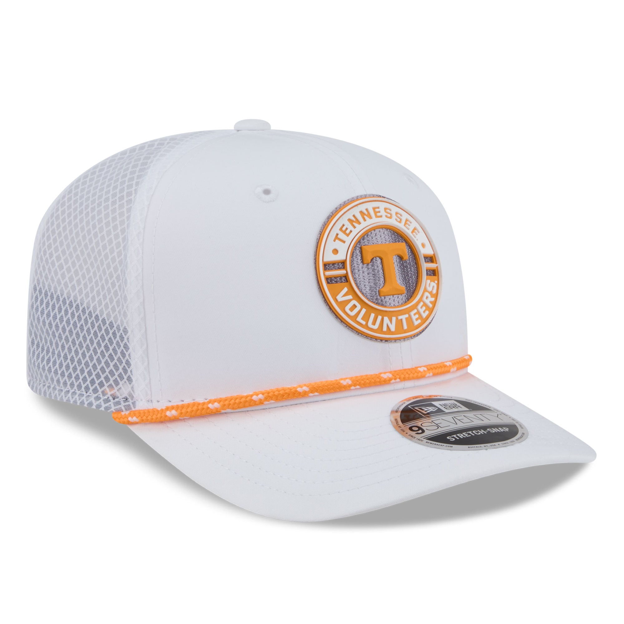Men's New Era  Gray Tennessee Volunteers Rope 9SEVENTY Adjustable Hat