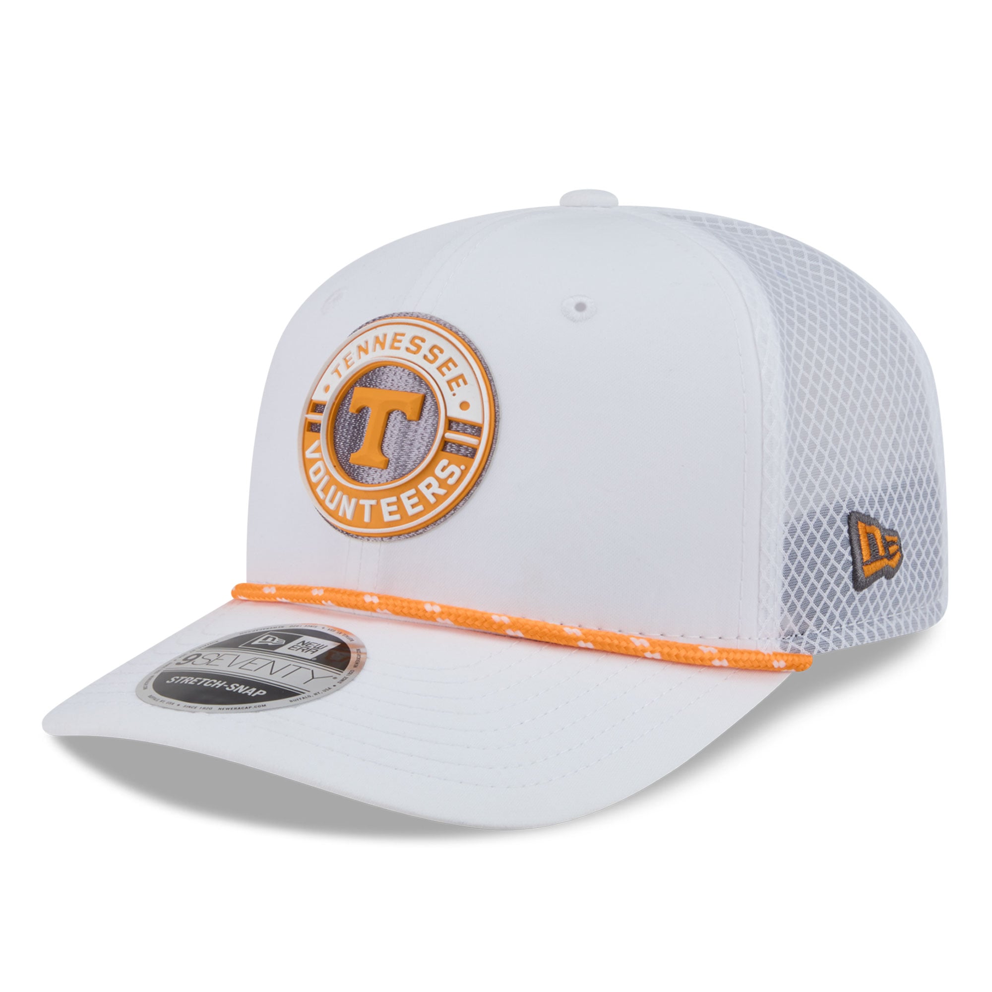 Men's New Era Gray Tennessee Volunteers Rope 9SEVENTY Adjustable Hat