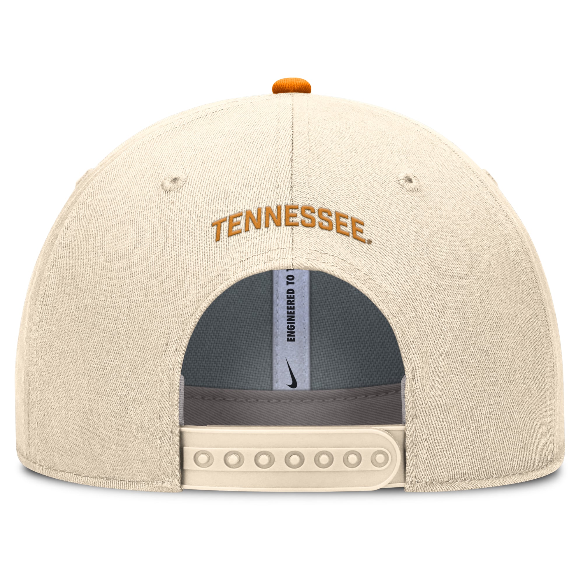 Men's Nike Natural Tennessee Volunteers Primetime Rise Dri-FIT Adjustable Hat
