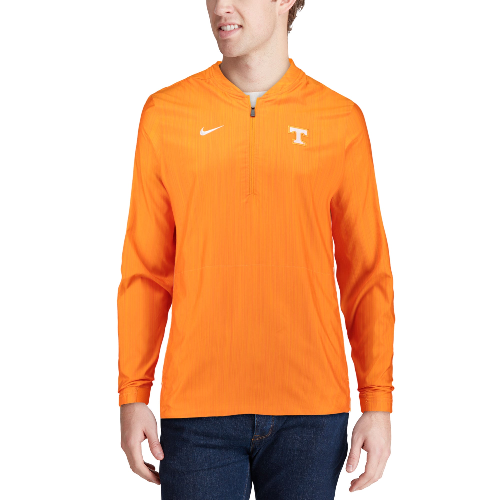 Men's Nike Orange Tennessee Volunteers 2018 Sideline Lockdown Half