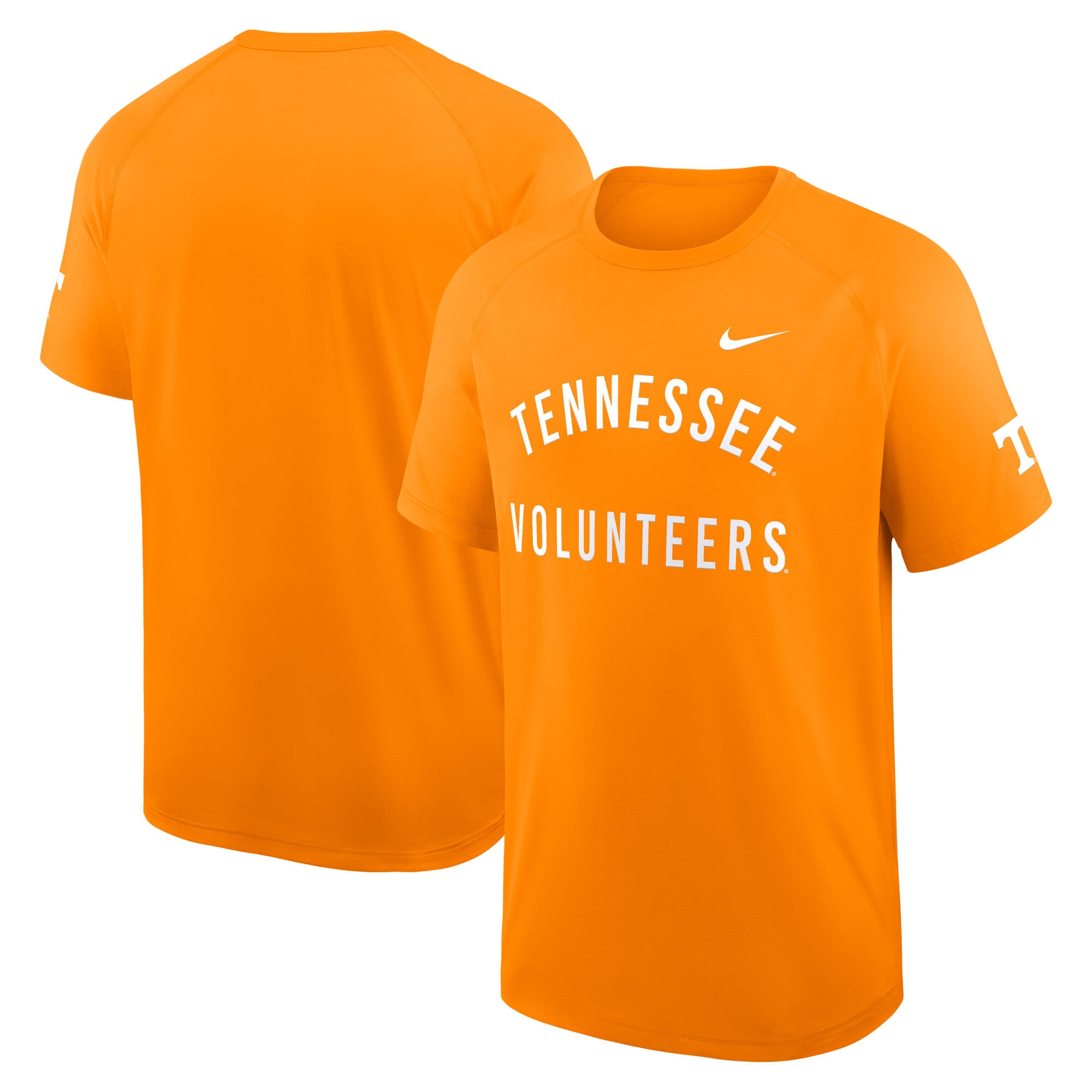 Men's Nike Tennessee Orange Volunteers Premium Performance Ready Raglan Dri-FIT T-Shirt
