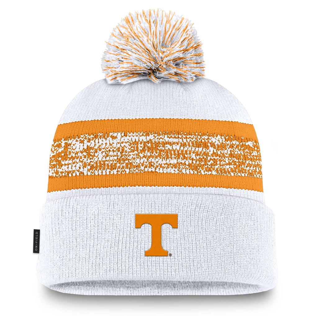 Nike White Knit Beanie with Pom U.C. Berkeley Cal Nike women main image 4